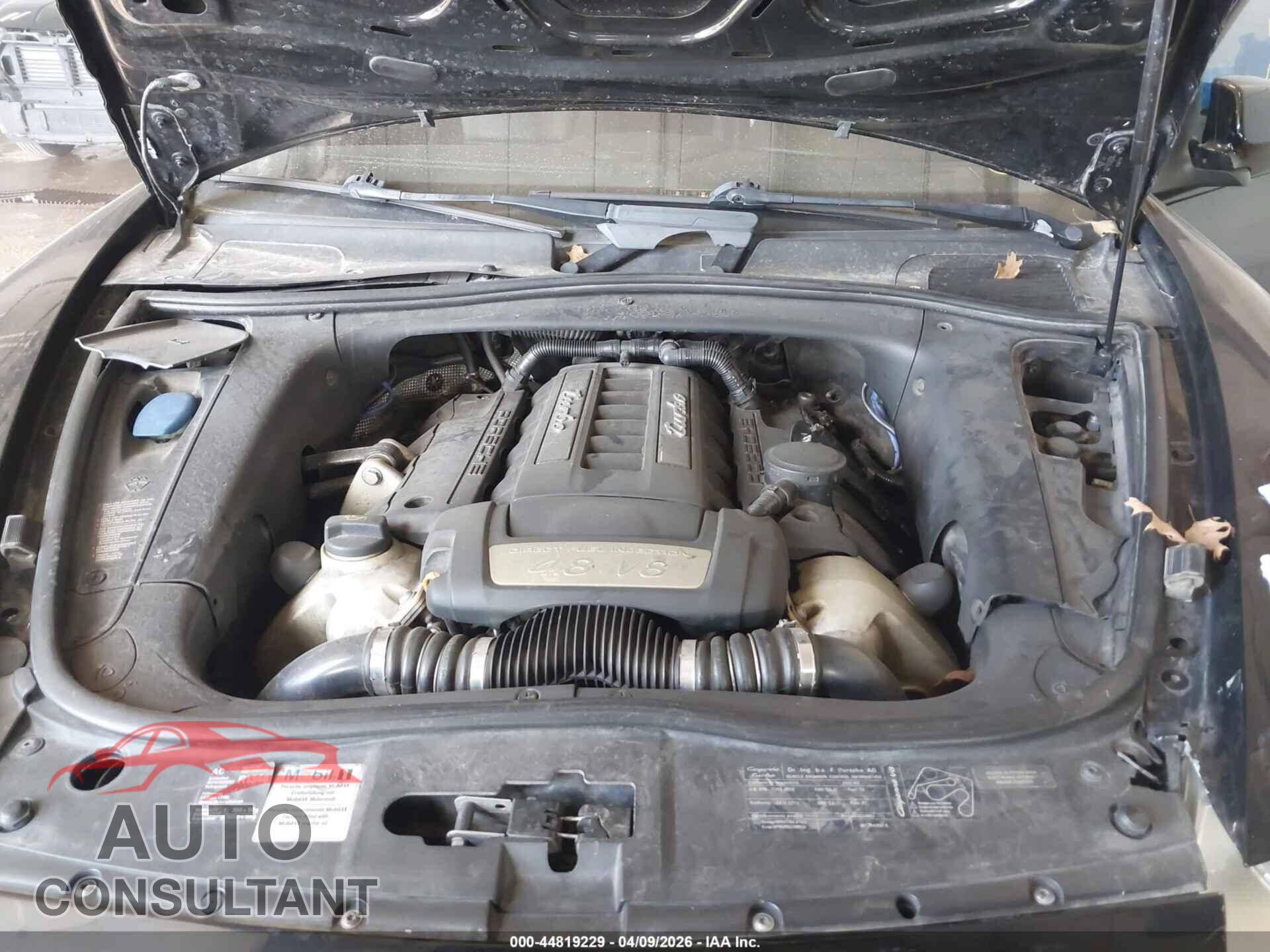 PORSCHE CAYENNE 2009 - WP1AC29P69LA80602