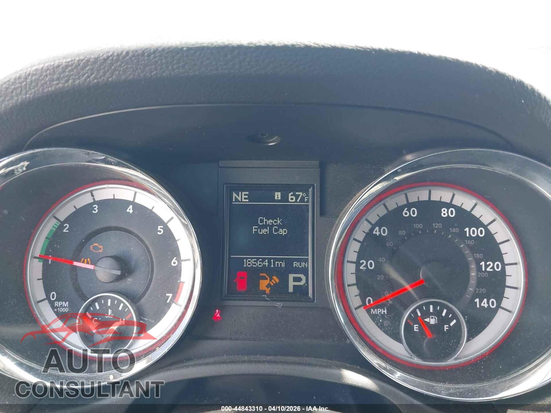 DODGE DURANGO 2011 - 1D4RE4GG1BC653623