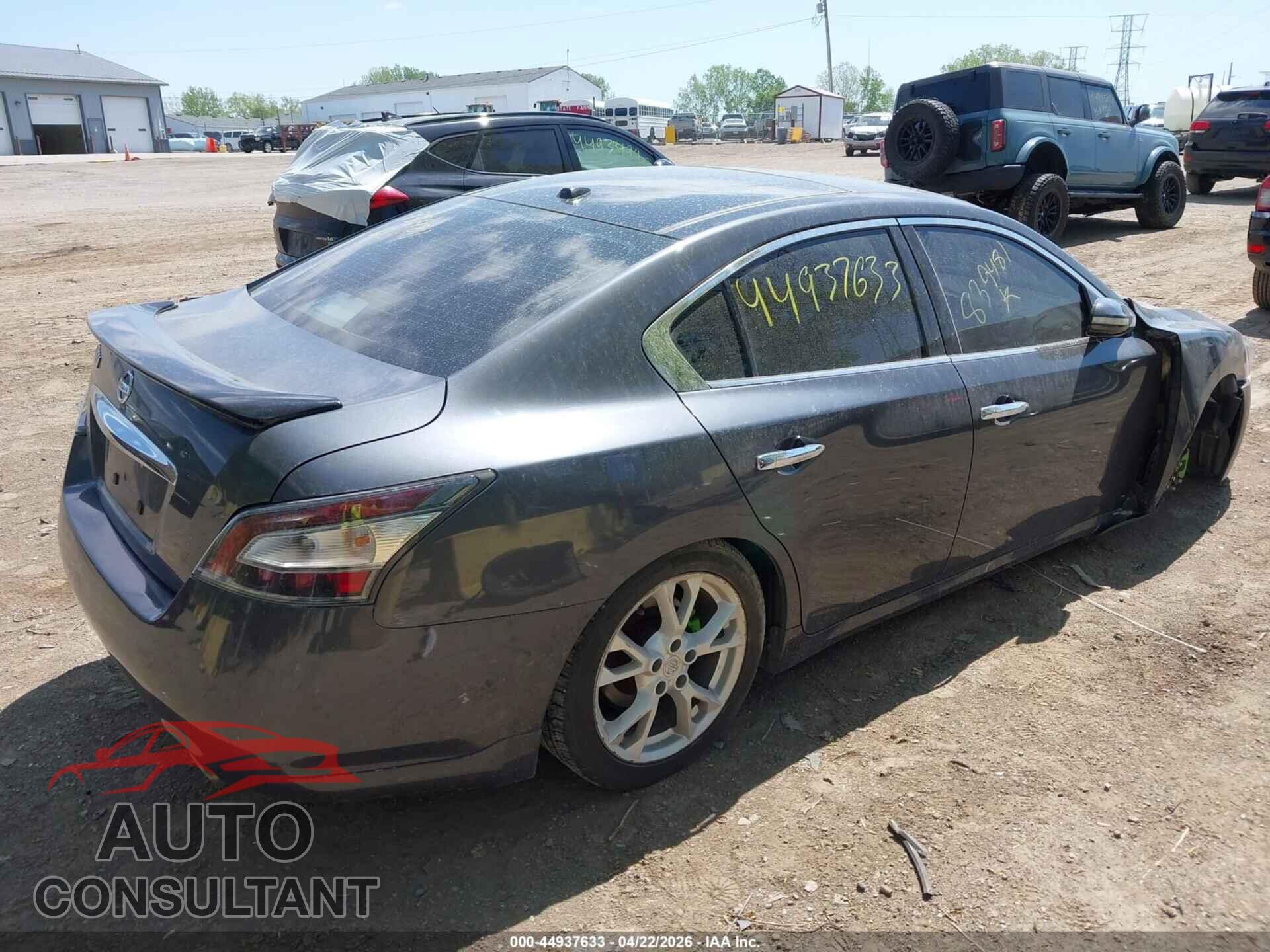 NISSAN MAXIMA 2012 - 1N4AA5AP1CC839481