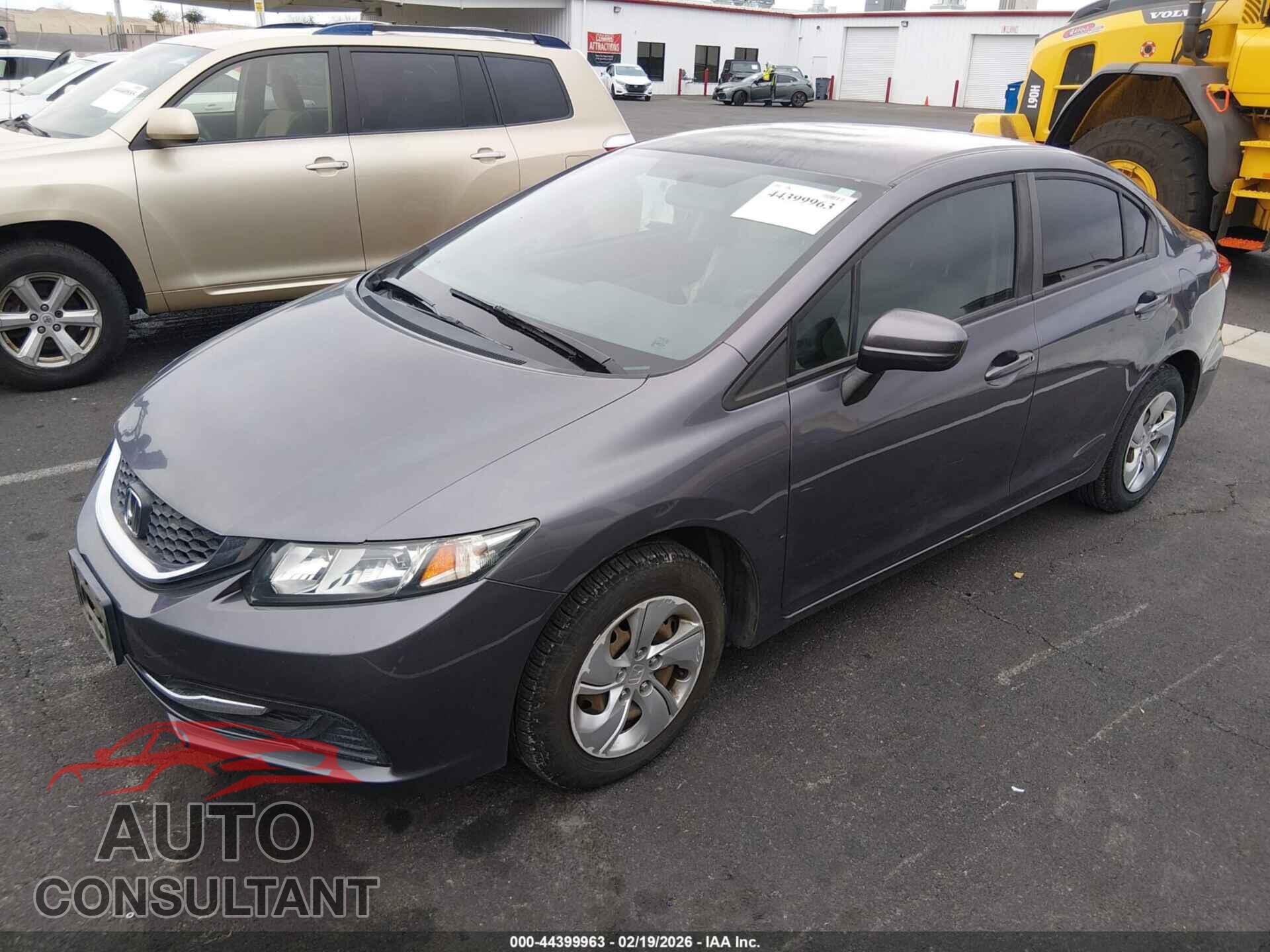 HONDA CIVIC 2014 - 19XFB2F54EE023749