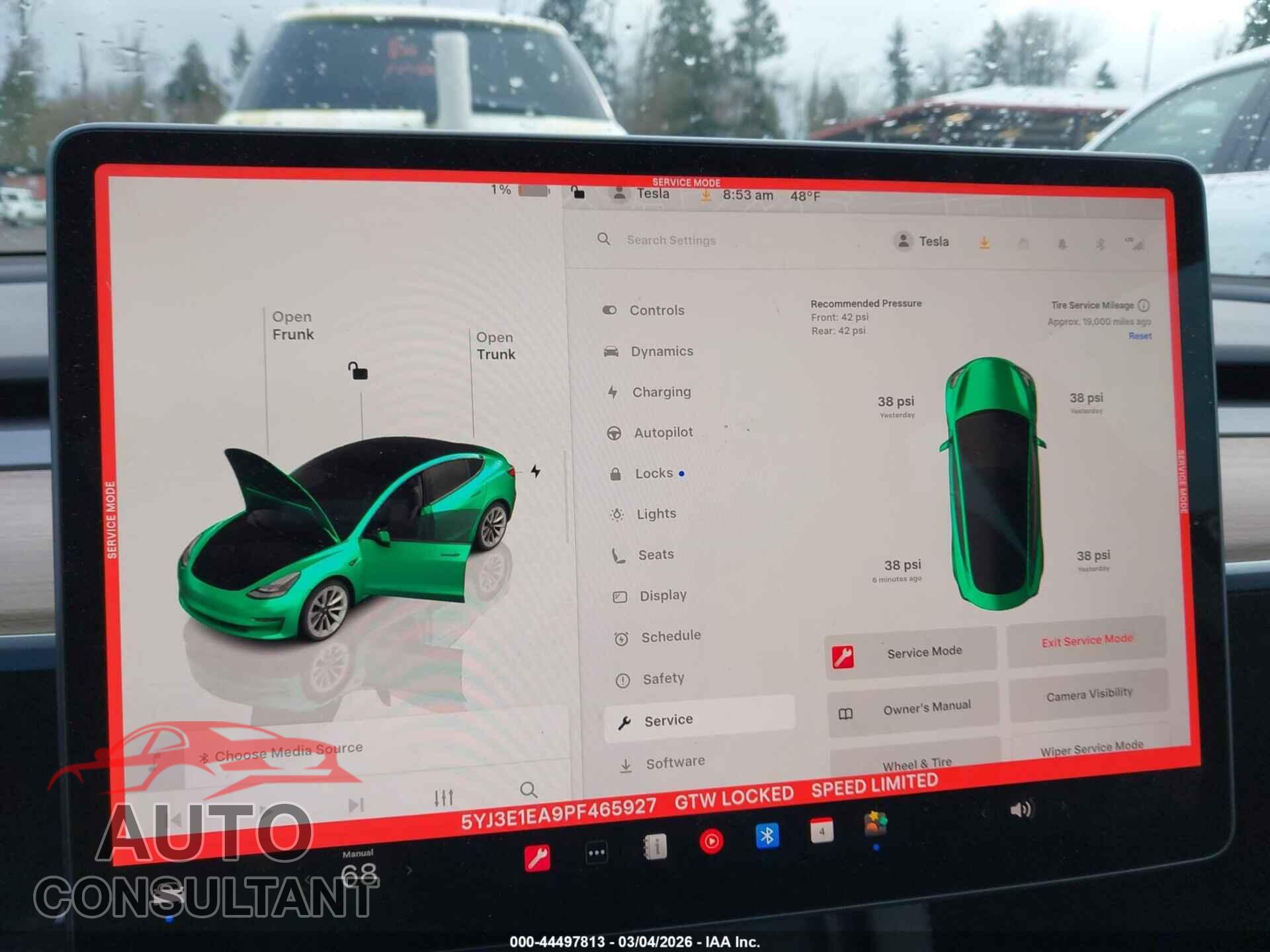 TESLA MODEL 3 2023 - 5YJ3E1EA9PF465927