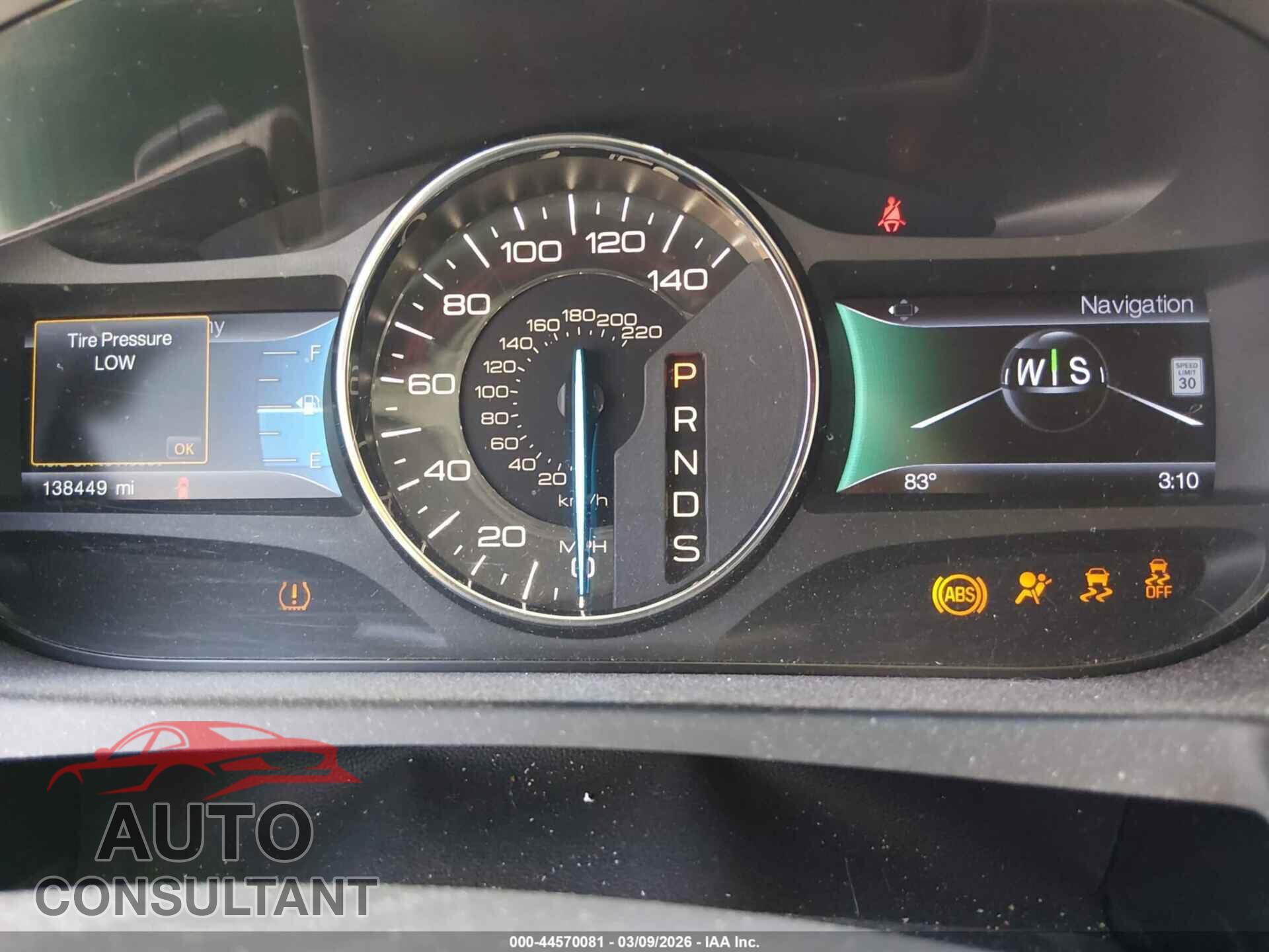 FORD EDGE 2014 - 2FMDK3KC1EBB06219