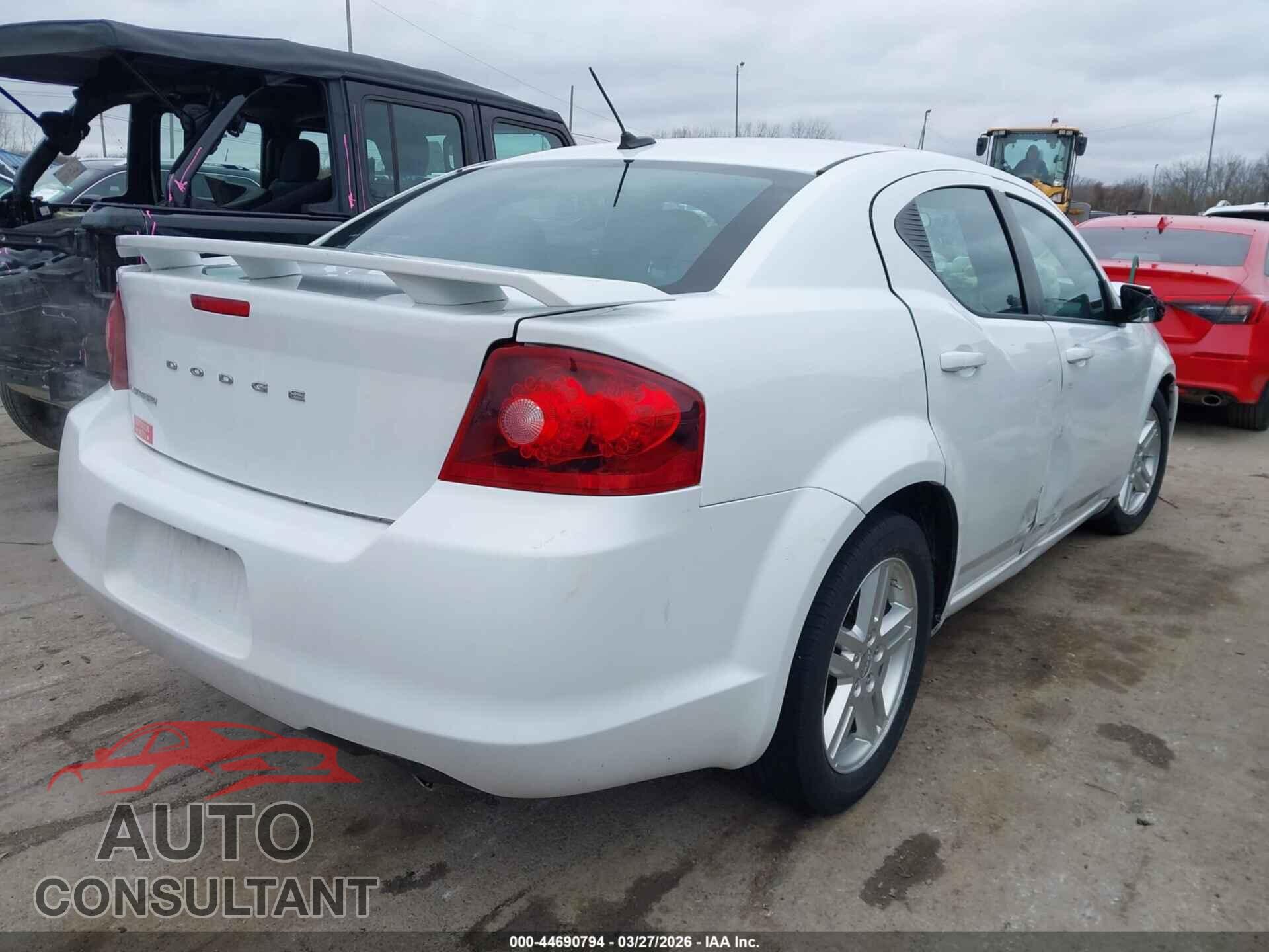 DODGE AVENGER 2014 - 1C3CDZAG8EN218610
