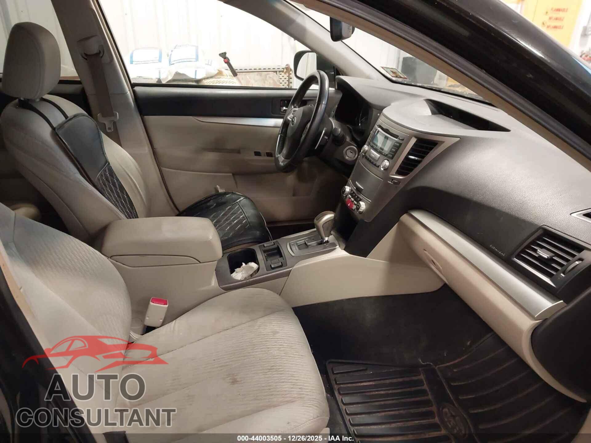 SUBARU OUTBACK 2012 - 4S4BRBGC9C3257666