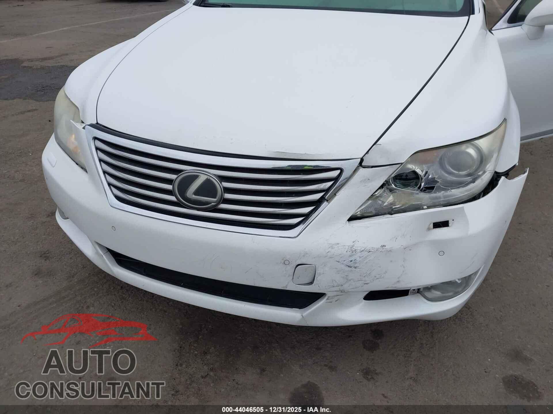 LEXUS LS 460 2012 - JTHGL5EF8C5045404