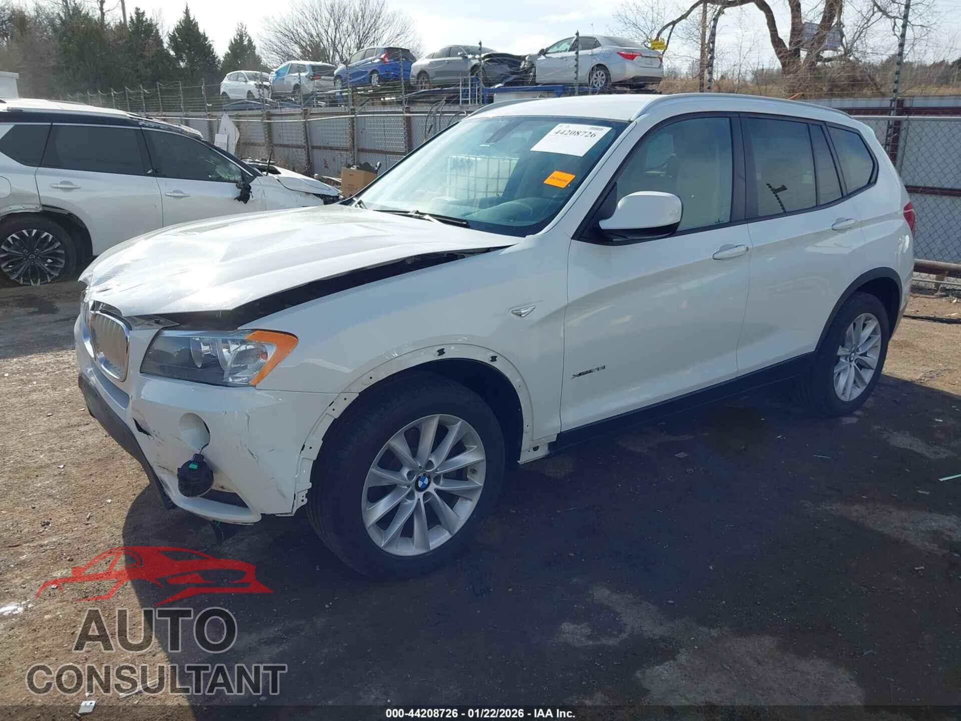 BMW X3 2014 - 5UXWX9C59E0D09153
