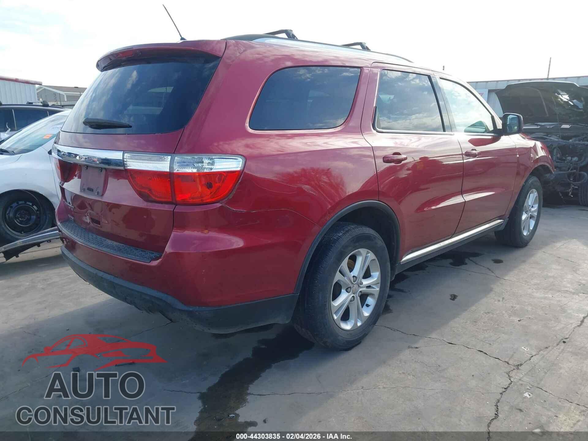 DODGE DURANGO 2013 - 1C4RDHAGXDC676255