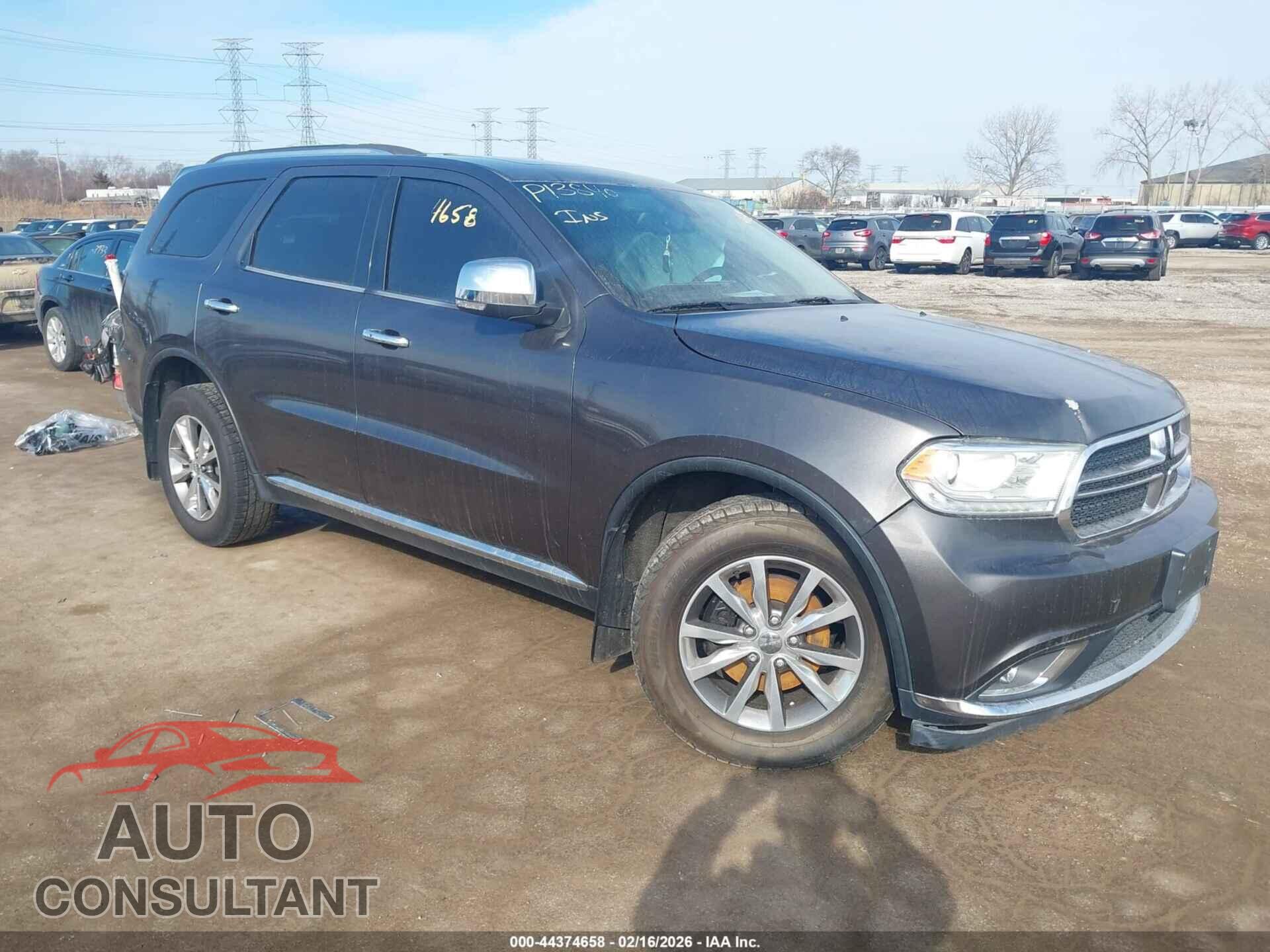 DODGE DURANGO 2015 - 1C4RDJDGXFC817637