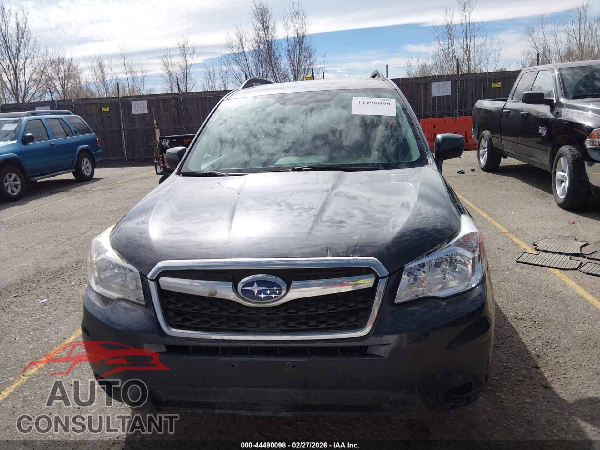 SUBARU FORESTER 2015 - JF2SJADC4FH832260