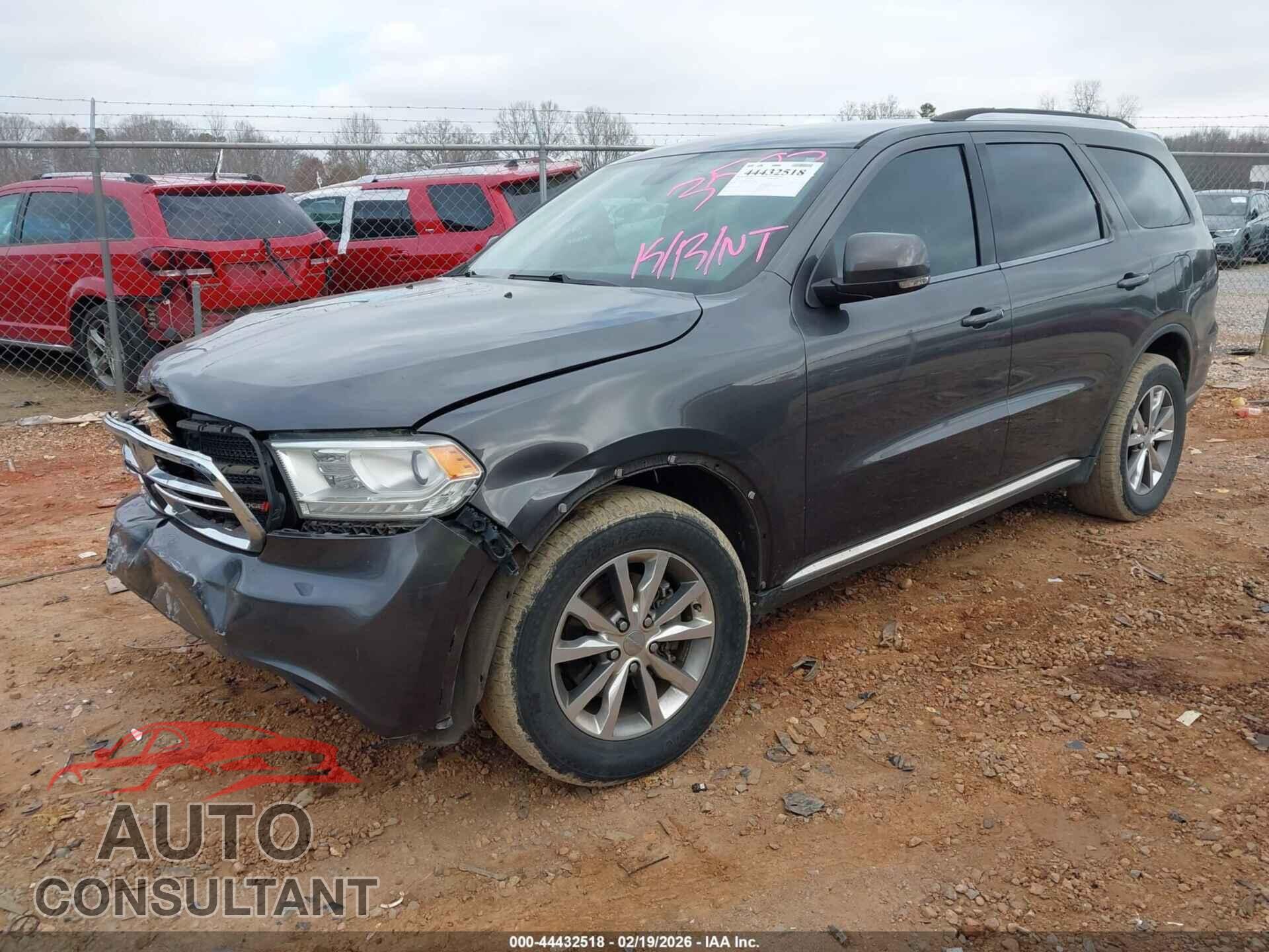 DODGE DURANGO 2015 - 1C4RDHDG9FC193502