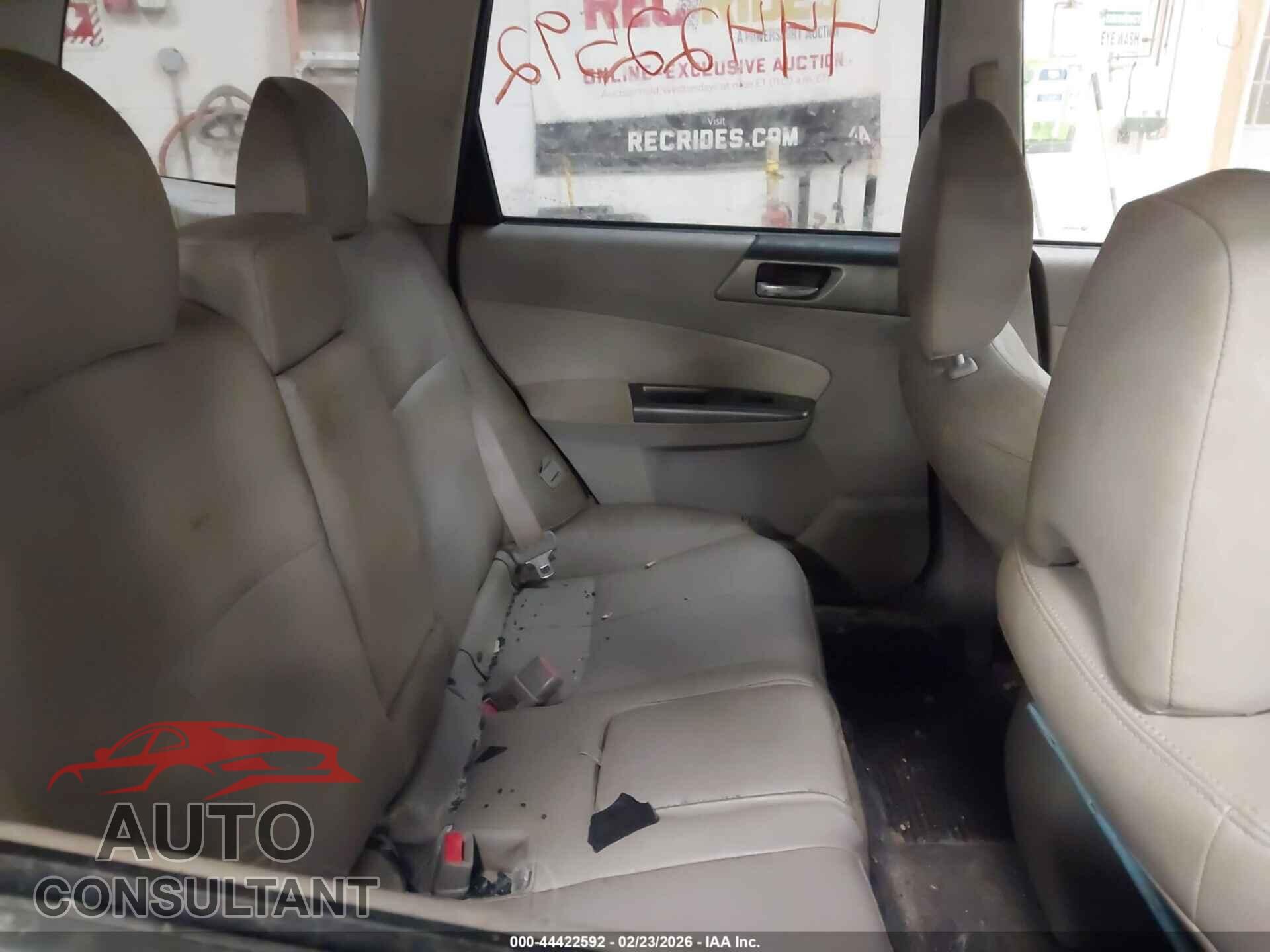 SUBARU FORESTER 2013 - JF2SHAEC1DH436939