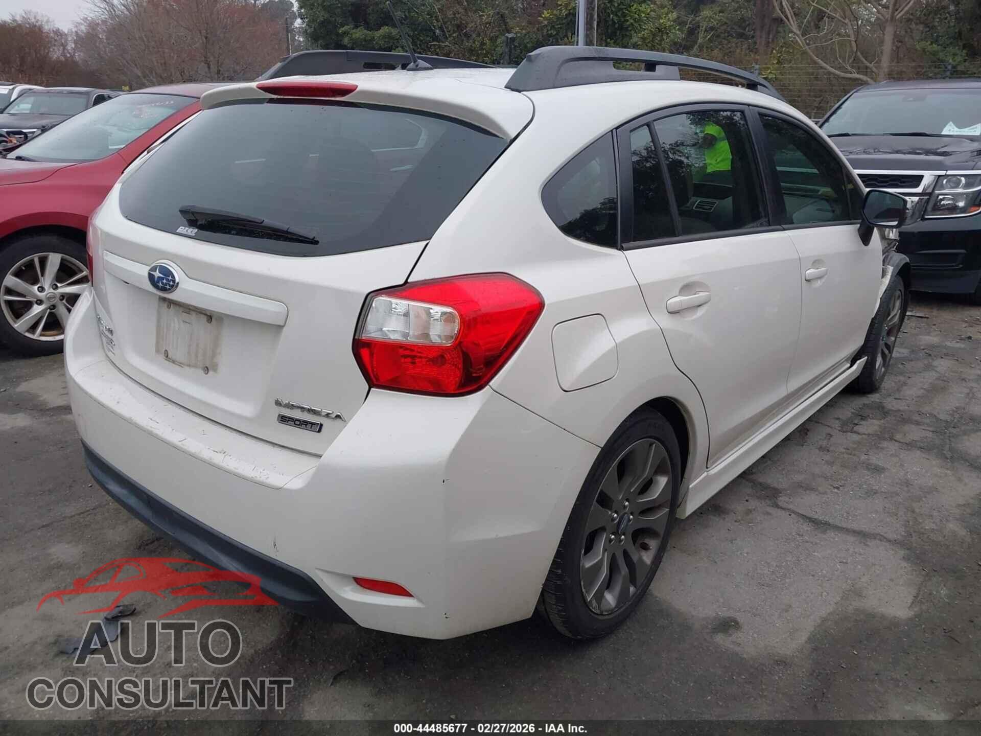 SUBARU IMPREZA 2016 - JF1GPAP65G8317963