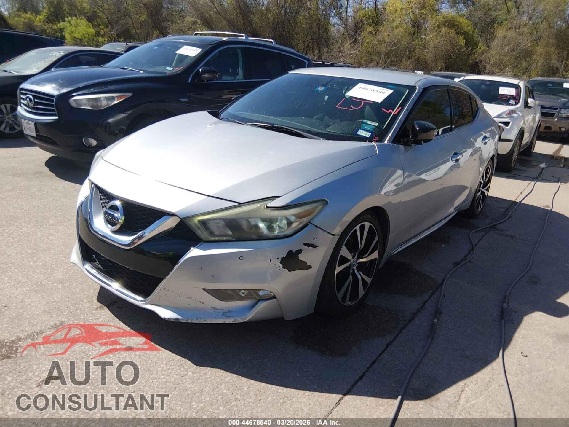 NISSAN MAXIMA 2017 - 1N4AA6AP0HC445418