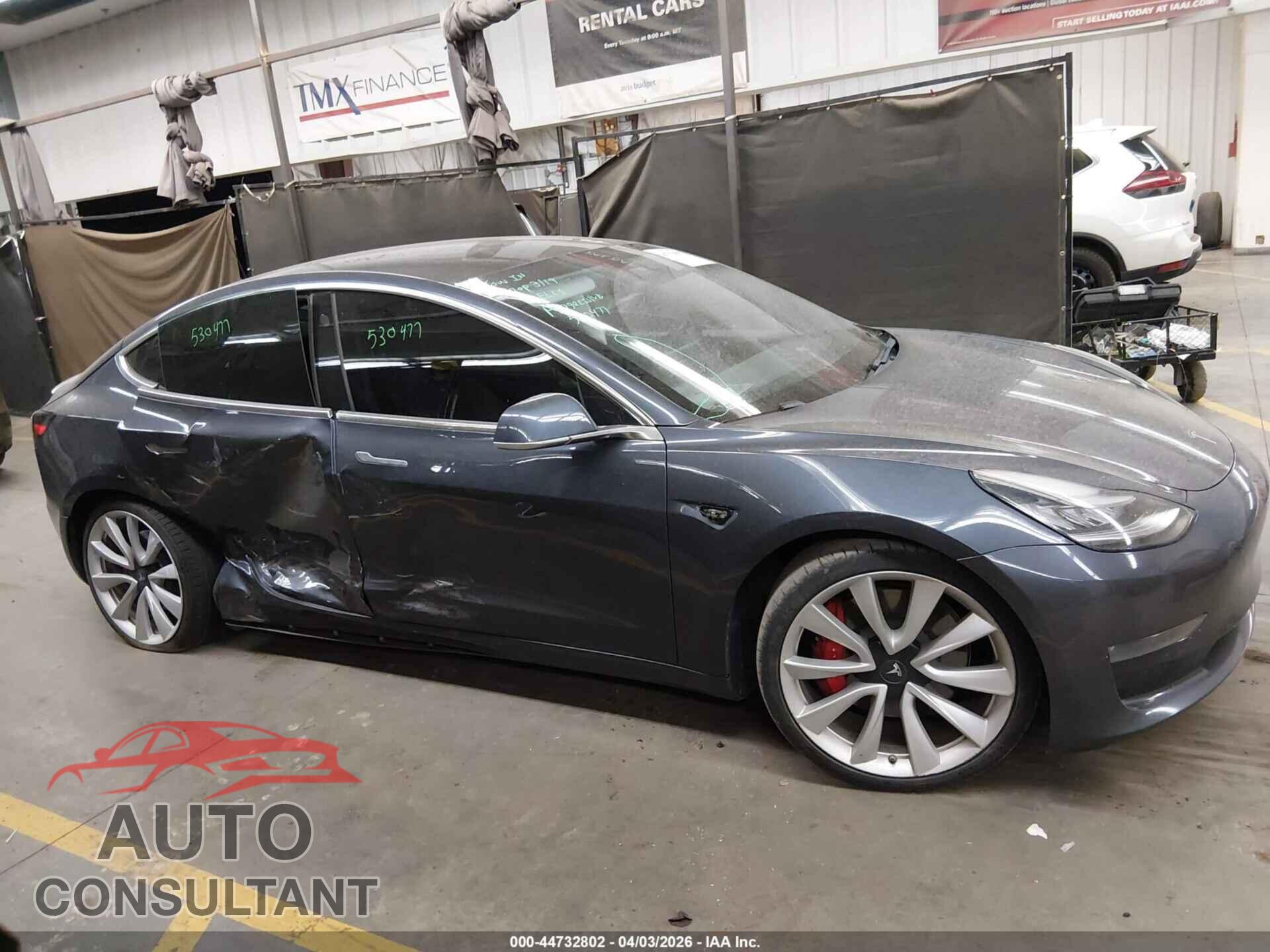 TESLA MODEL 3 2019 - 5YJ3E1EBXKF530477