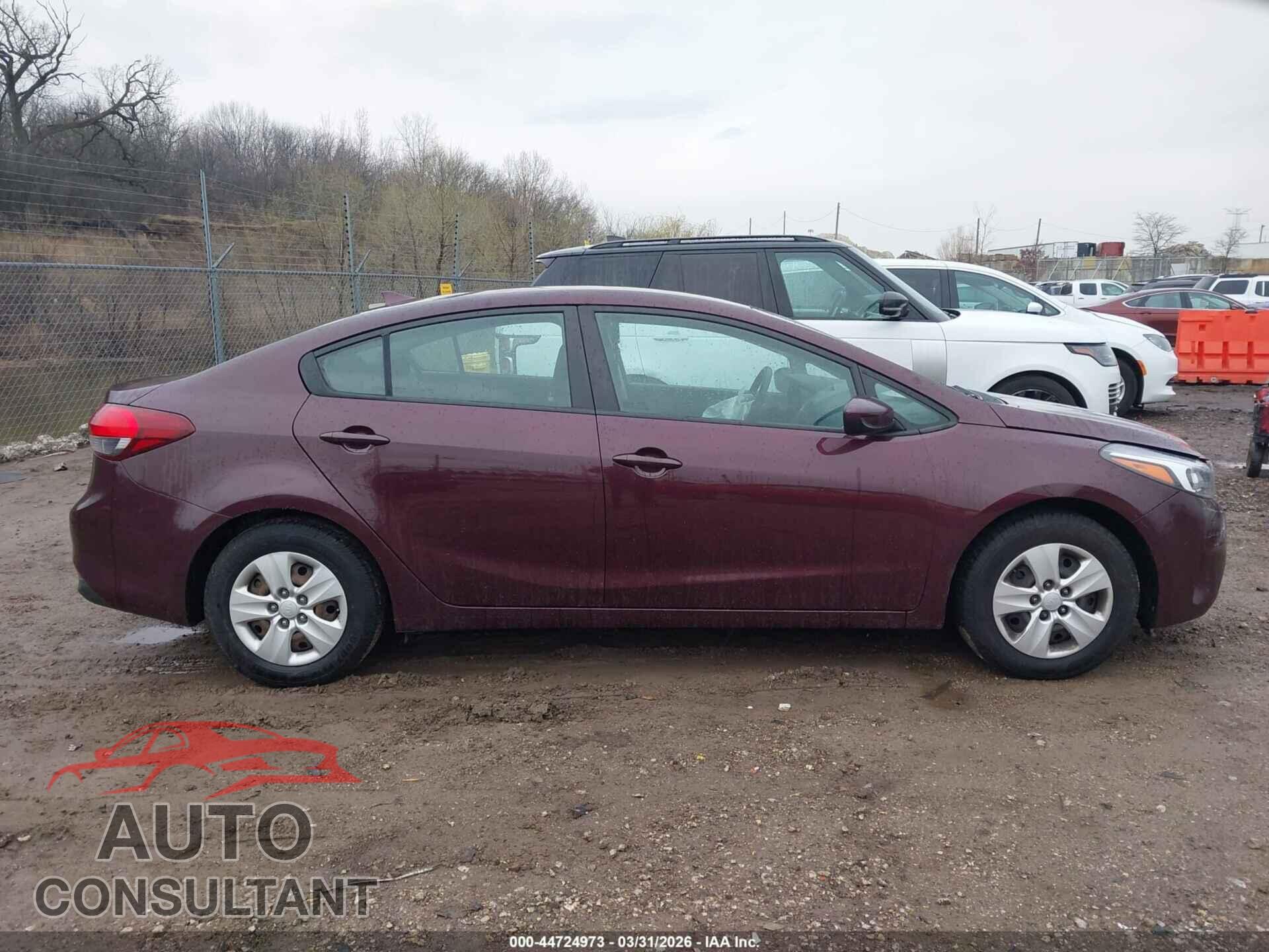 KIA FORTE 2017 - 3KPFK4A75HE131290