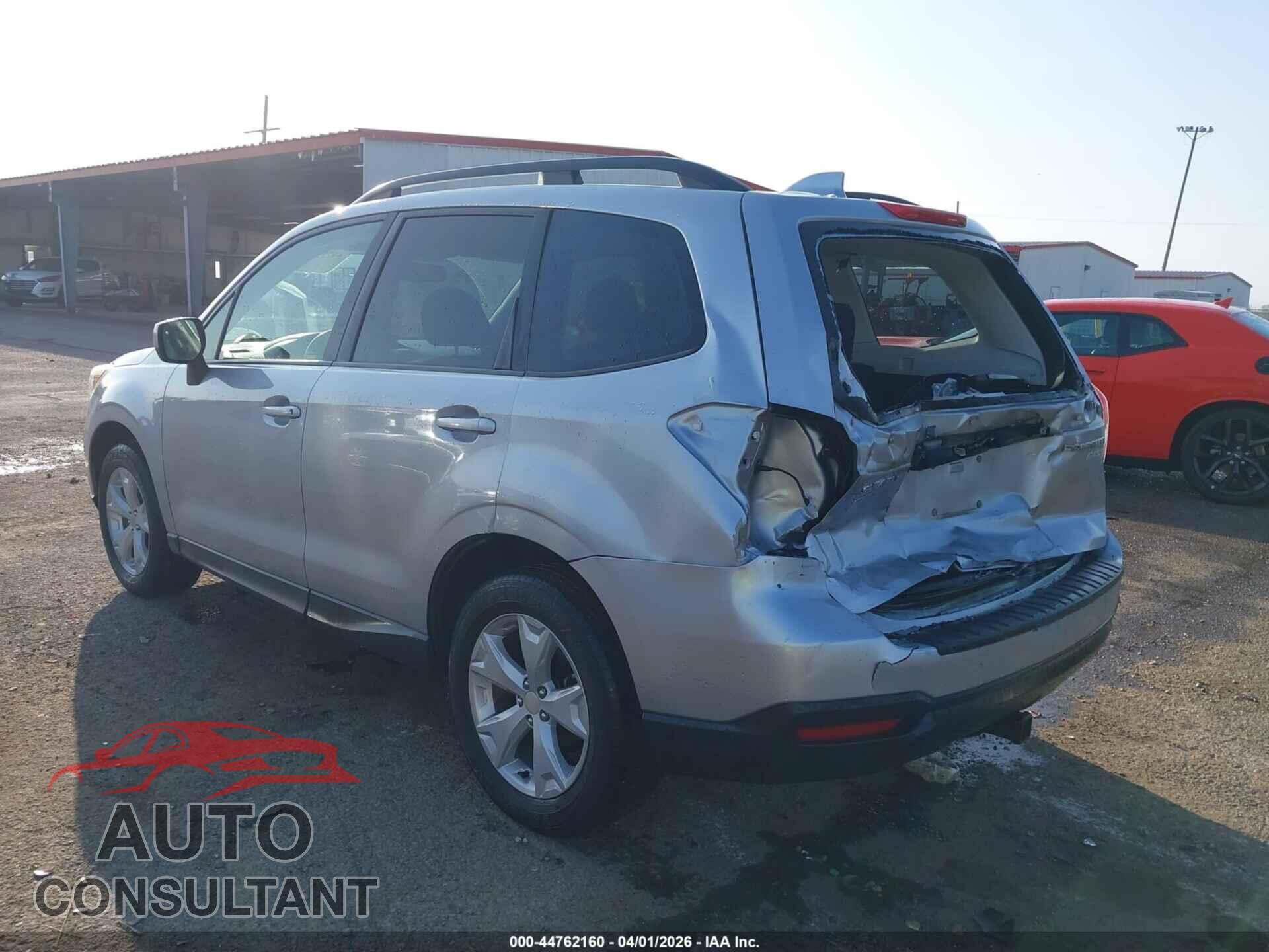 SUBARU FORESTER 2016 - JF2SJADC8GH508066