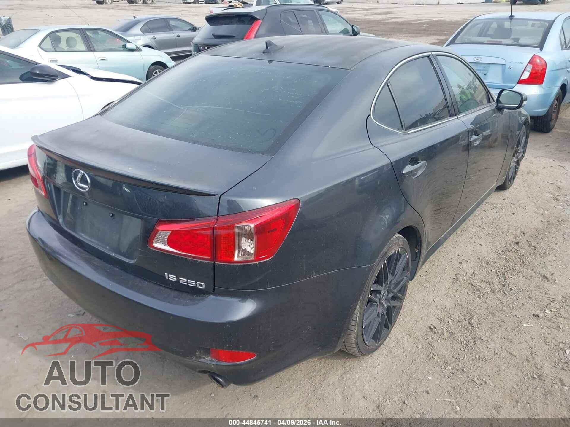 LEXUS IS 250 2011 - JTHBF5C23B5131235