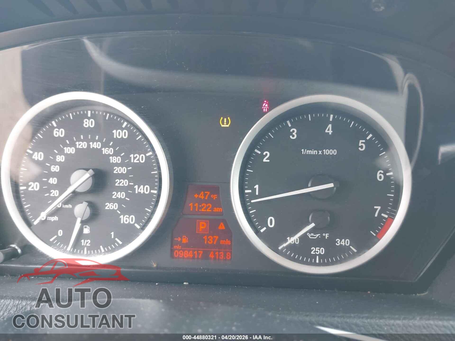 BMW X6 2011 - 5UXFG2C59BLX06425