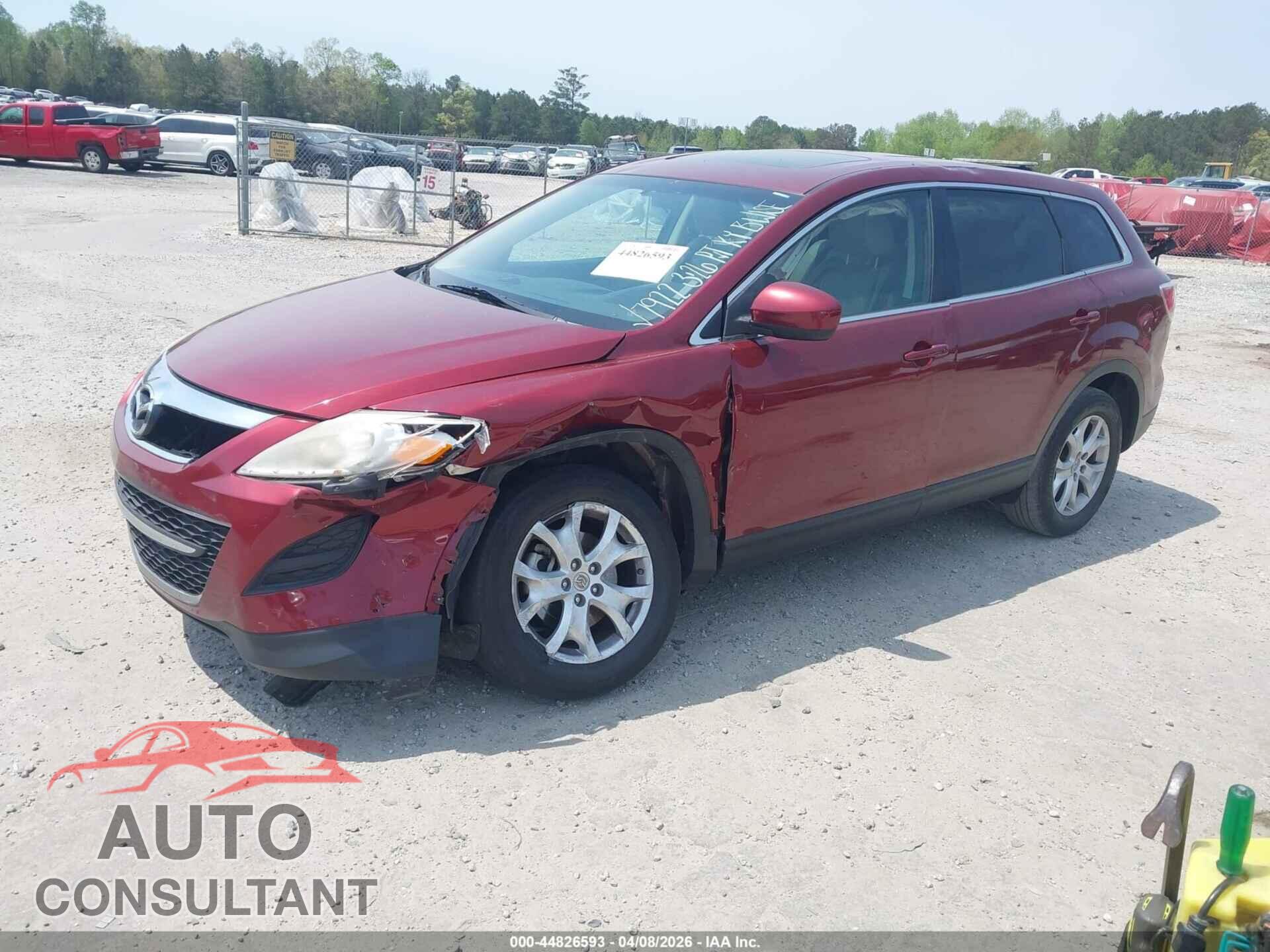 MAZDA CX-9 2012 - JM3TB2CA5C0357922