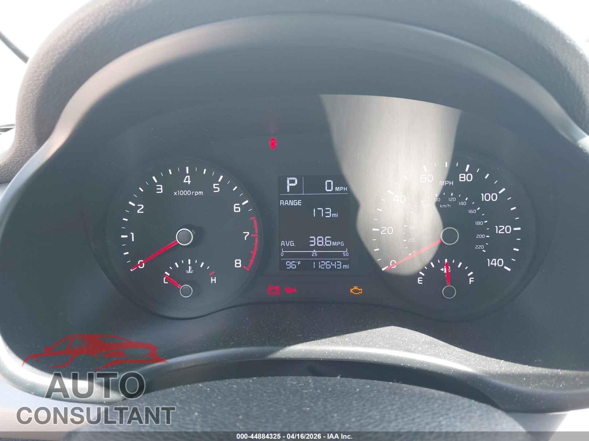 KIA RIO 2018 - 3KPA24AB5JE127101