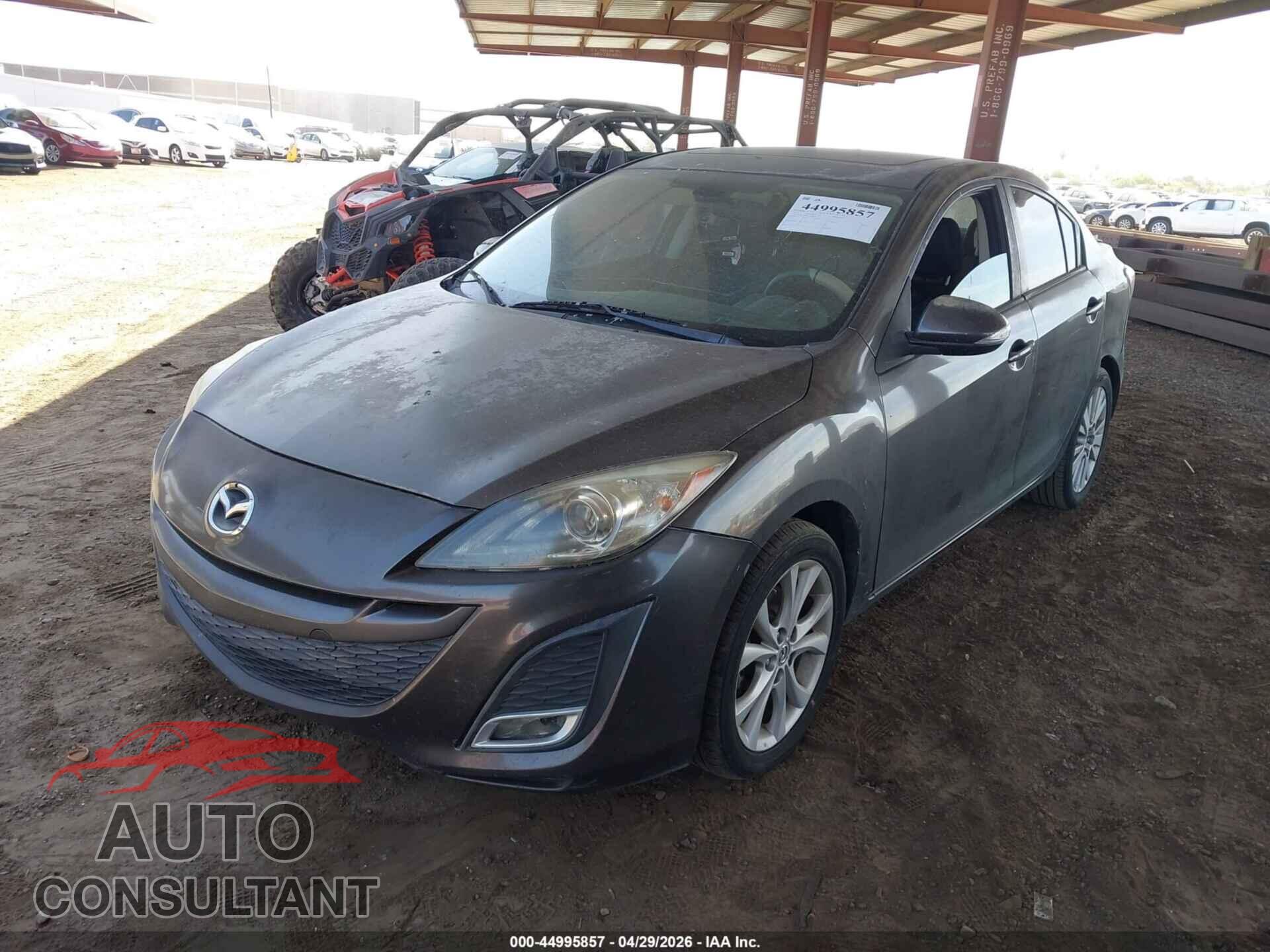 MAZDA MAZDA3 2010 - JM1BL1S62A1104007