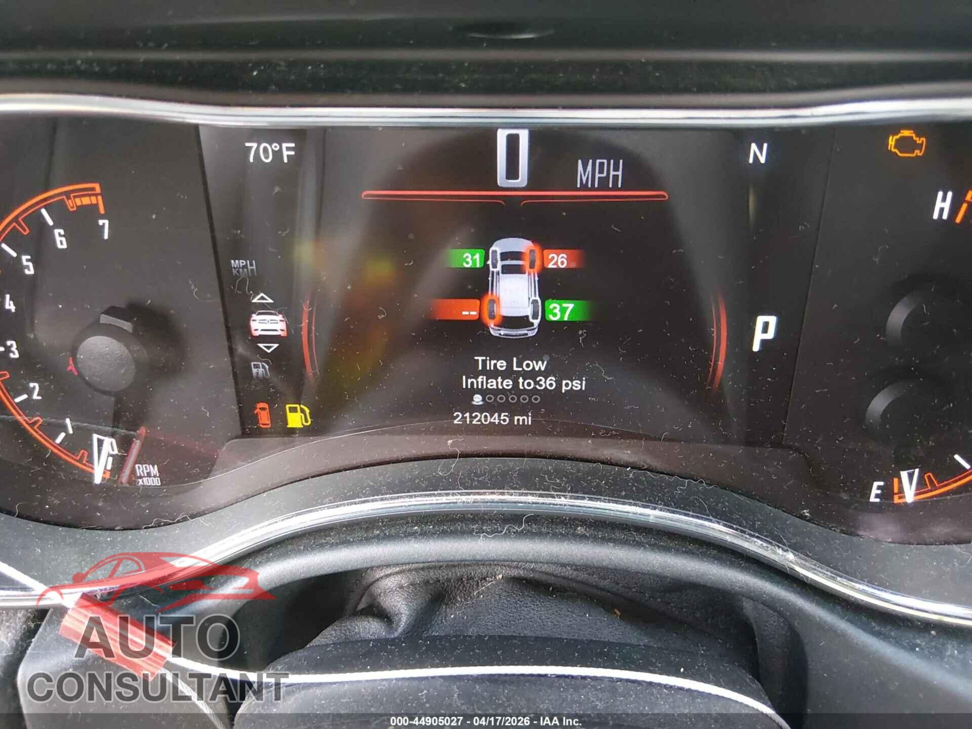 DODGE DURANGO 2014 - 1C4RDJAG8EC977602
