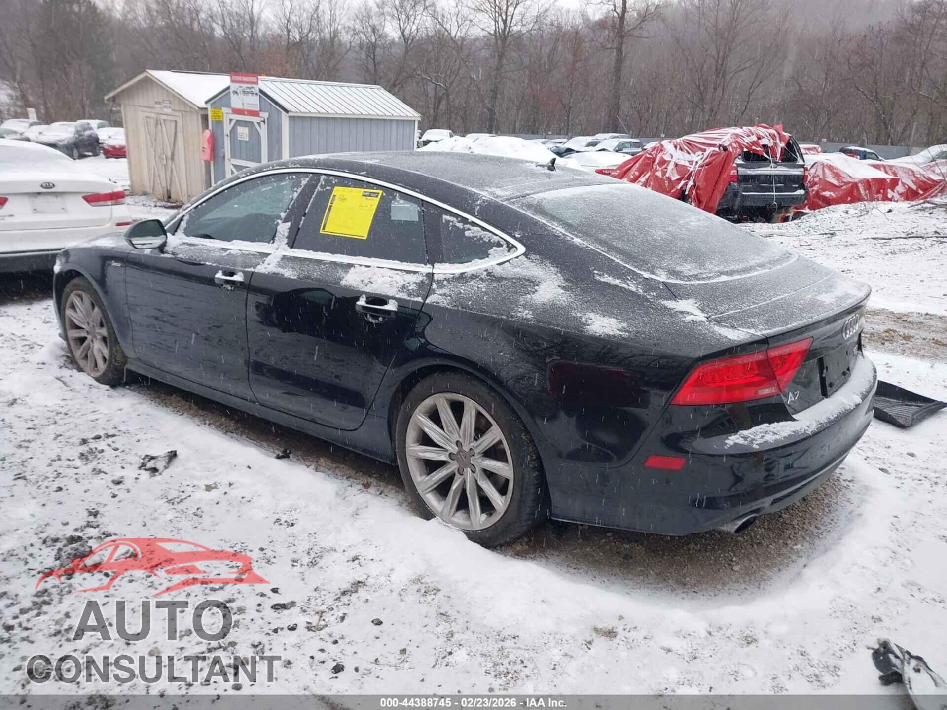 AUDI A7 2012 - WAUSGAFC3CN005192