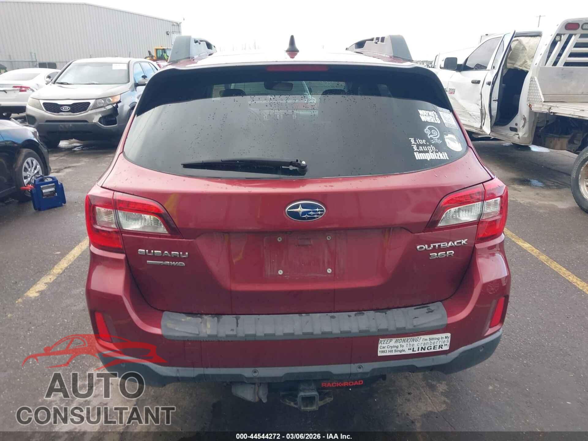 SUBARU OUTBACK 2017 - 4S4BSENC6H3252182