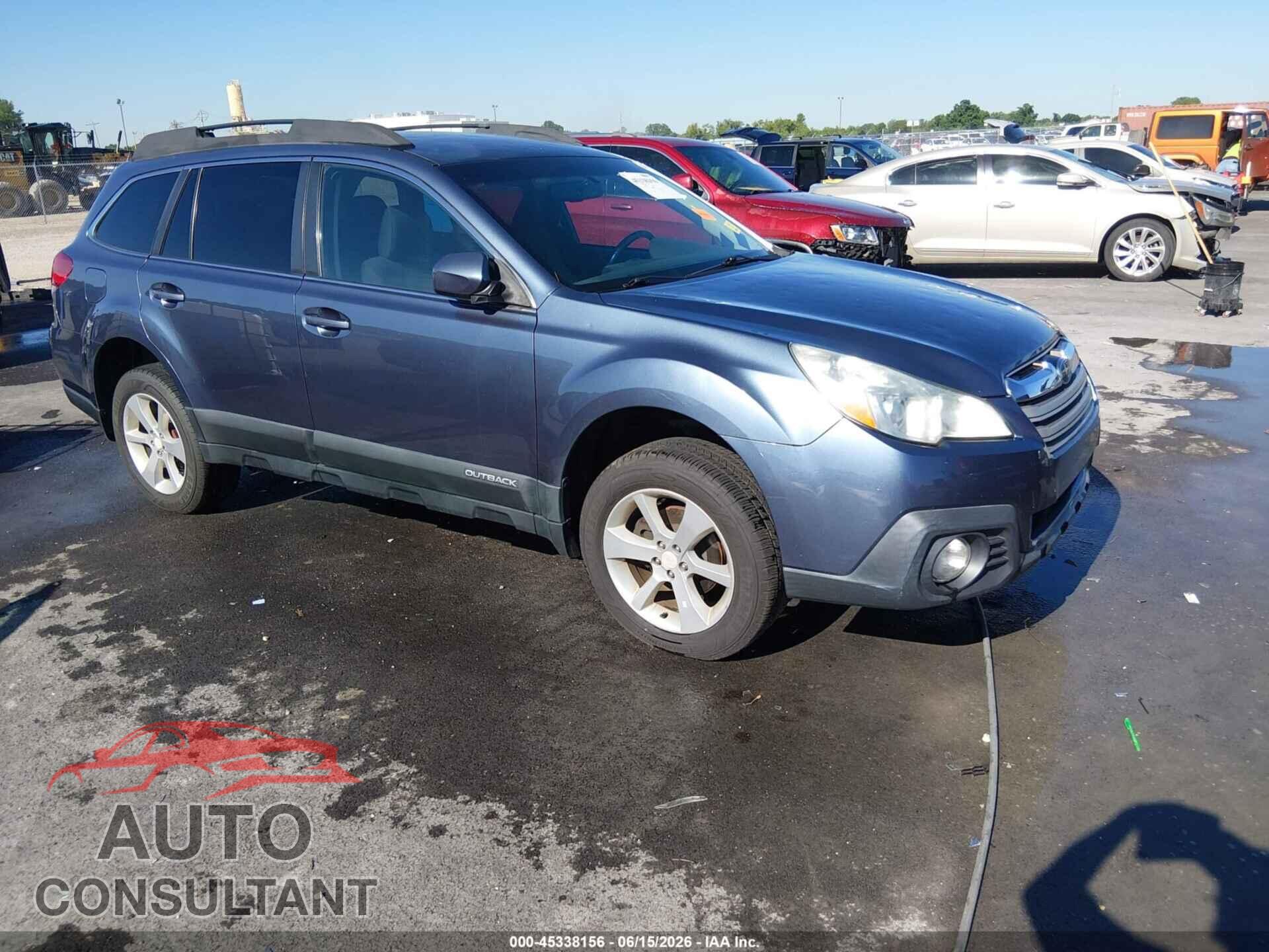 SUBARU OUTBACK 2013 - 4S4BRCCC4D3306530