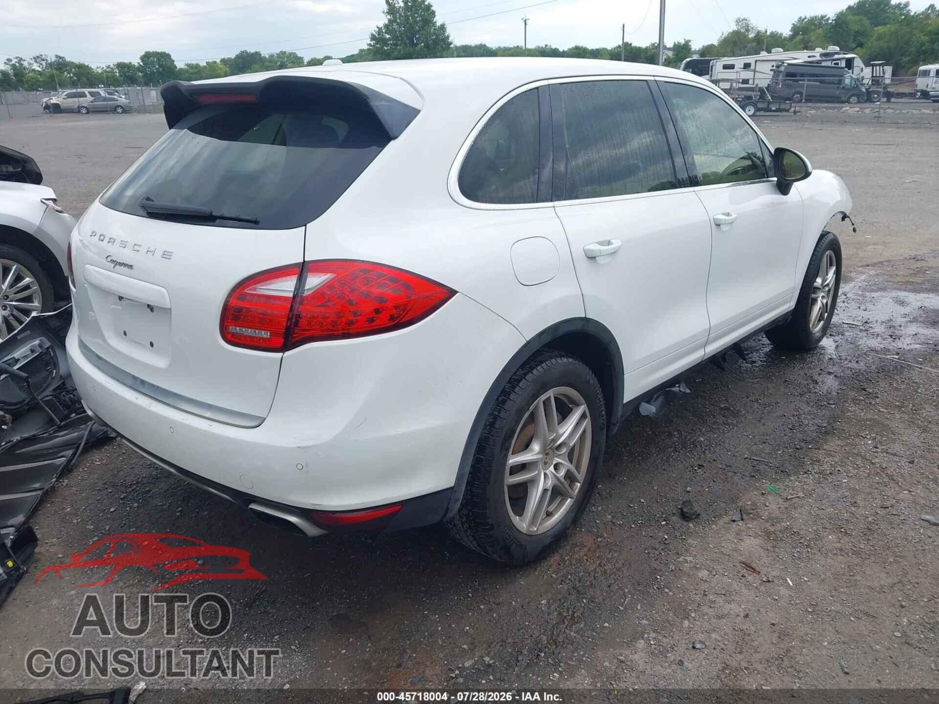 PORSCHE CAYENNE 2012 - WP1AA2A28CLA09317