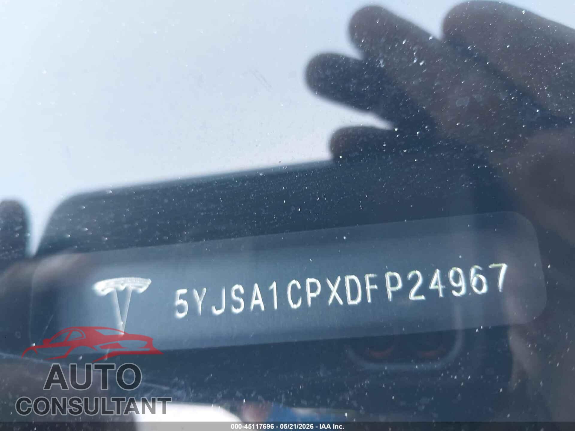 TESLA MODEL S 2013 - 5YJSA1CPXDFP24967