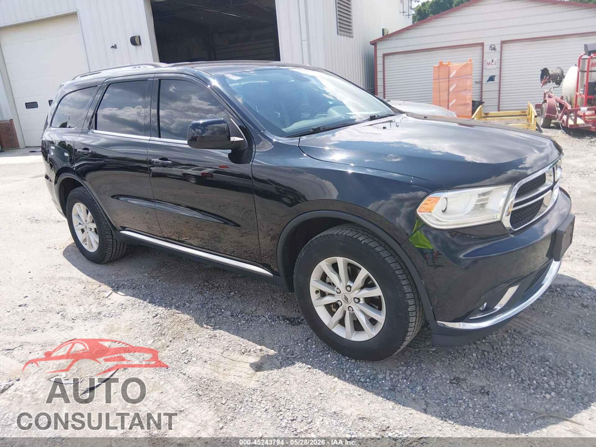 DODGE DURANGO 2019 - 1C4RDJAG0KC839841