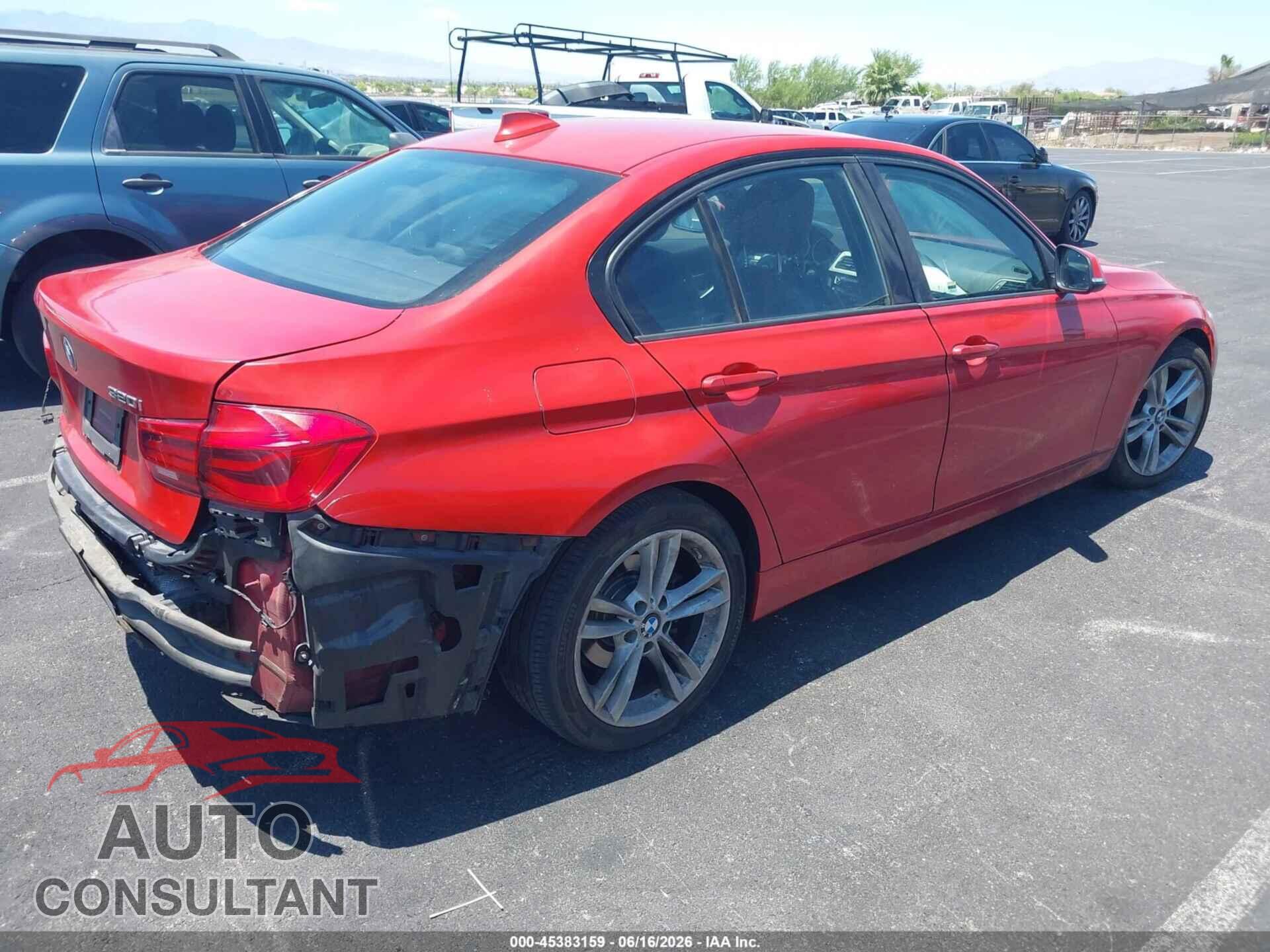 BMW 320I 2016 - WBA8E1G57GNU11594