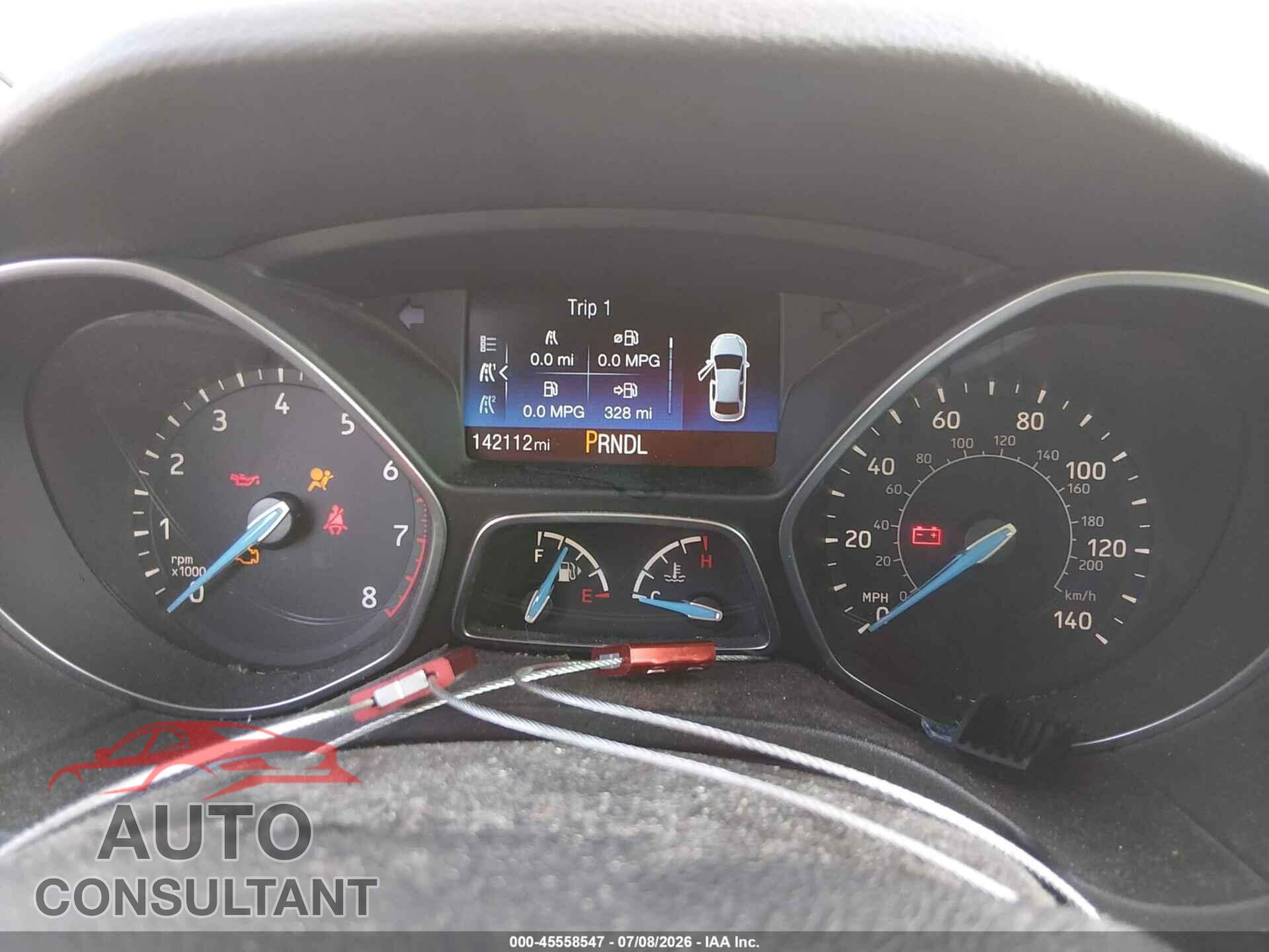 FORD FOCUS 2017 - 1FADP3E22HL307310