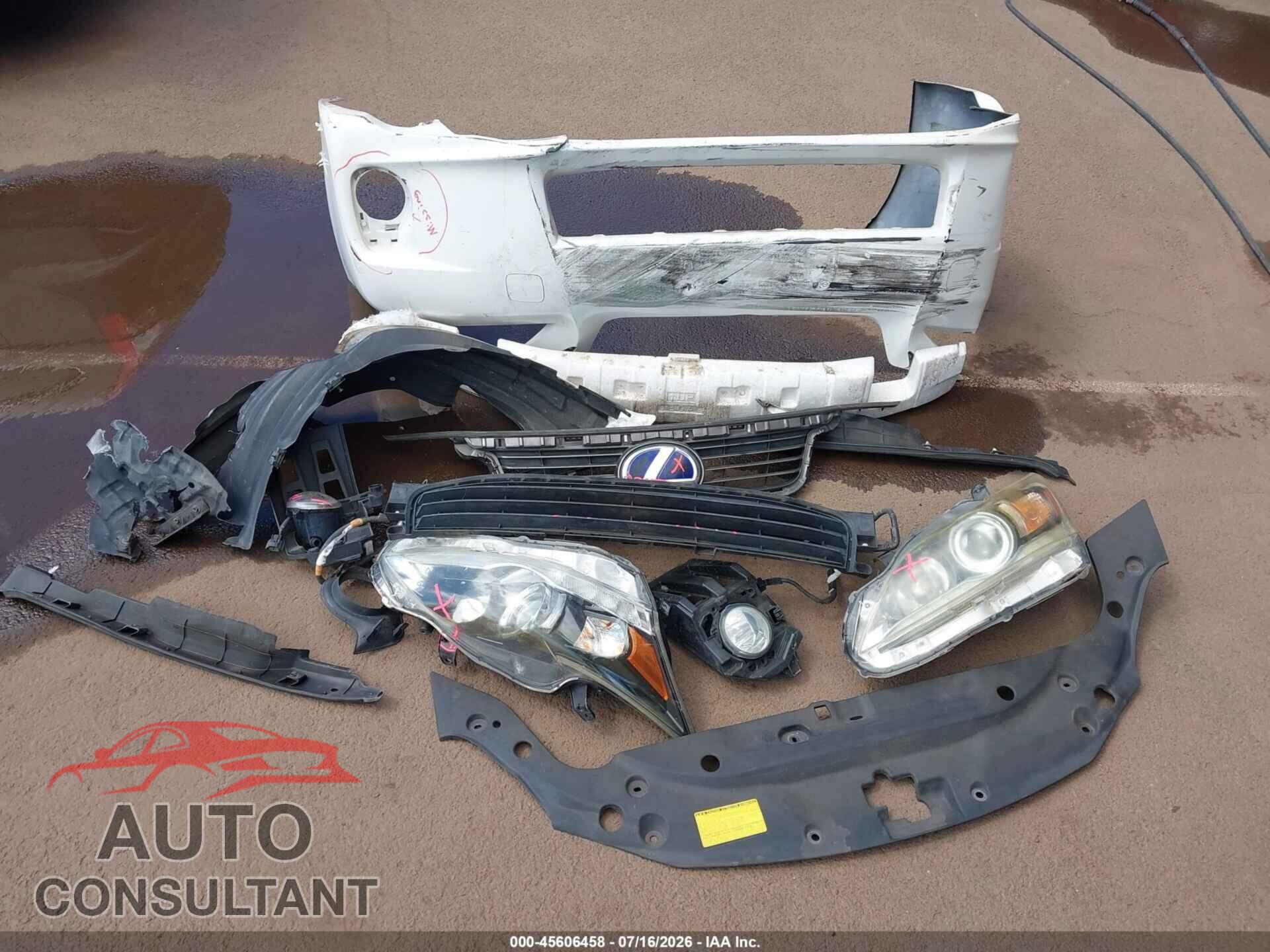 LEXUS CT 200H 2012 - JTHKD5BH3C2094802