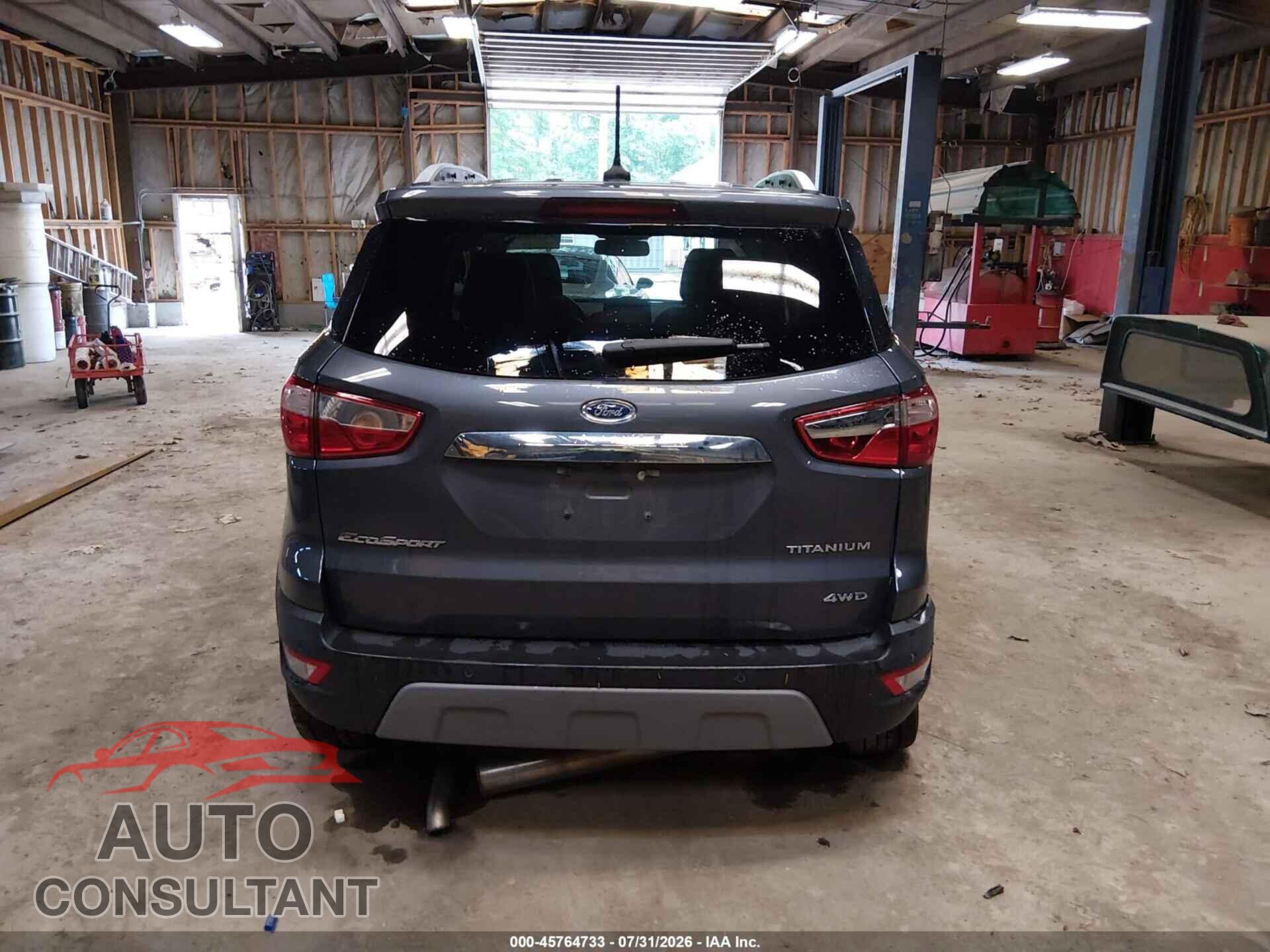 FORD ECOSPORT 2020 - MAJ6S3KL5LC333025