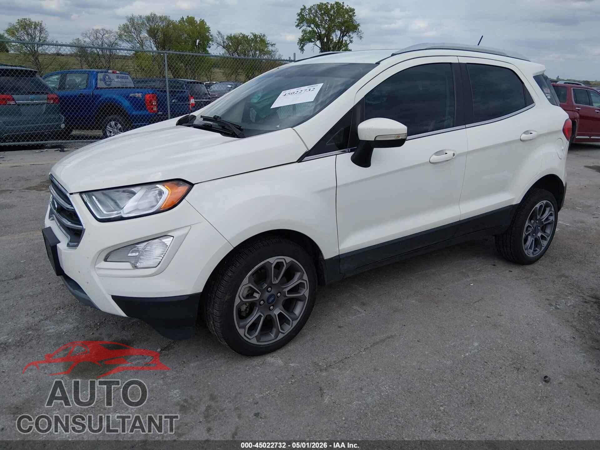 FORD ECOSPORT 2020 - MAJ6S3KLXLC359622