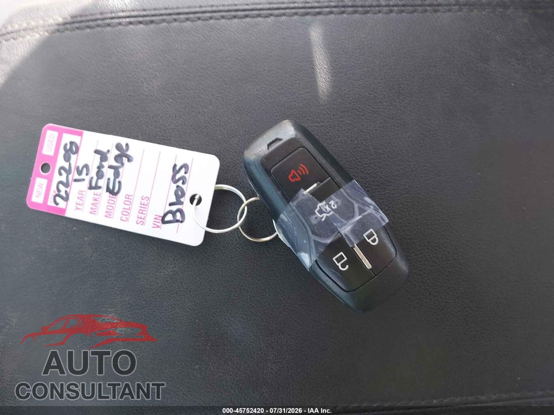 FORD EDGE 2015 - 2FMTK3G95FBC26230