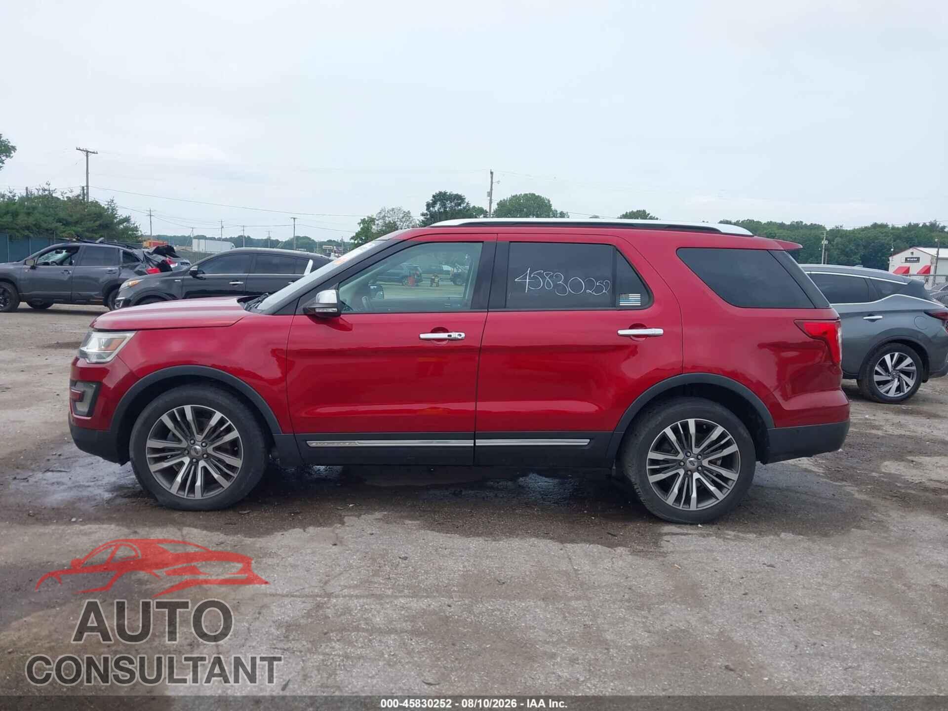 FORD EXPLORER 2016 - 1FM5K8HT2GGA55608