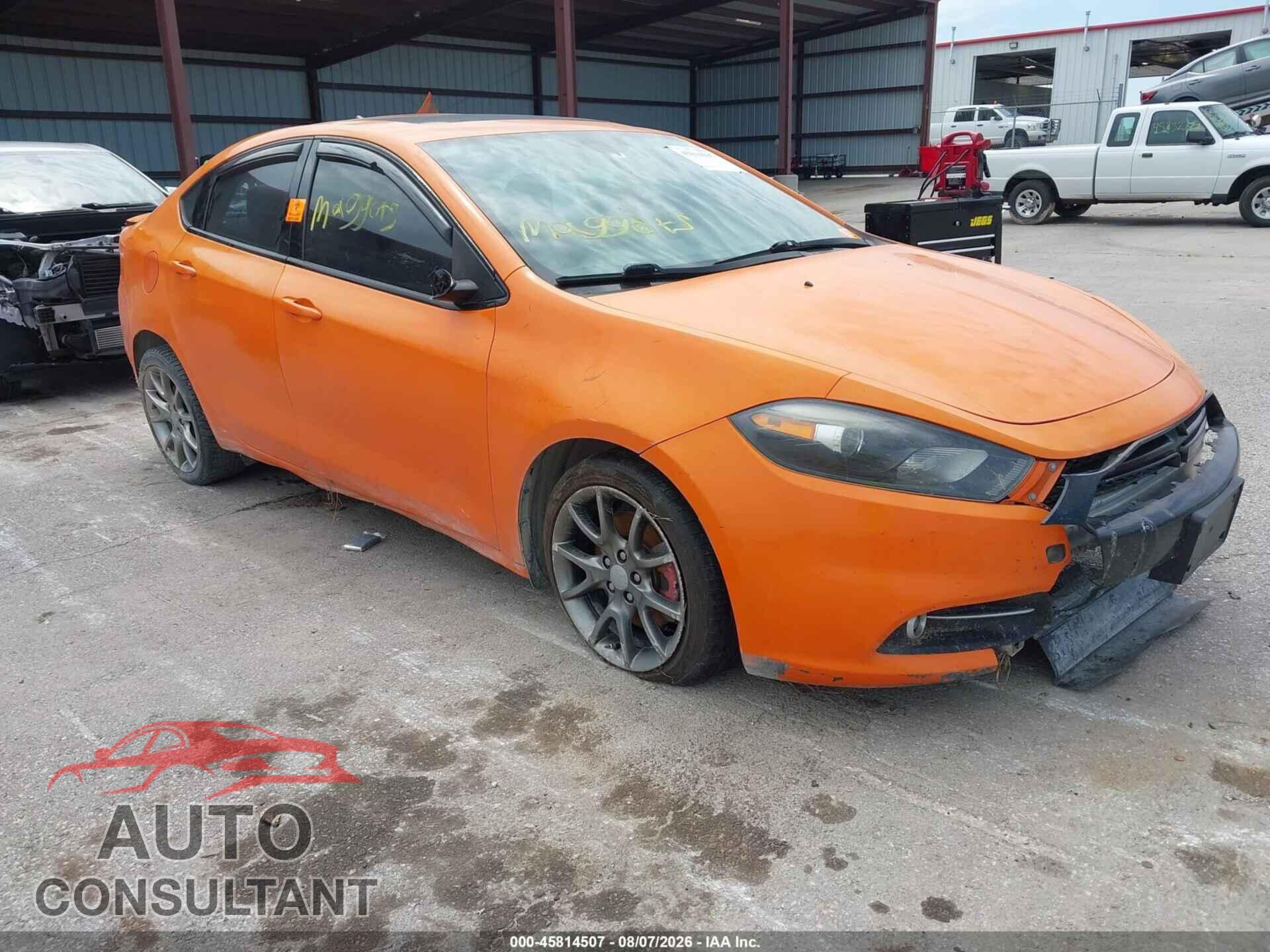 DODGE DART 2014 - 1C3CDFBB6ED724136