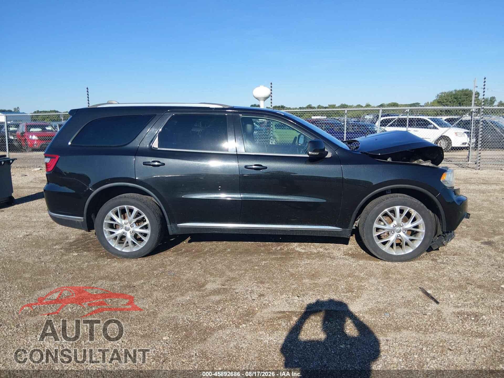 DODGE DURANGO 2016 - 1C4RDJDG4GC467312