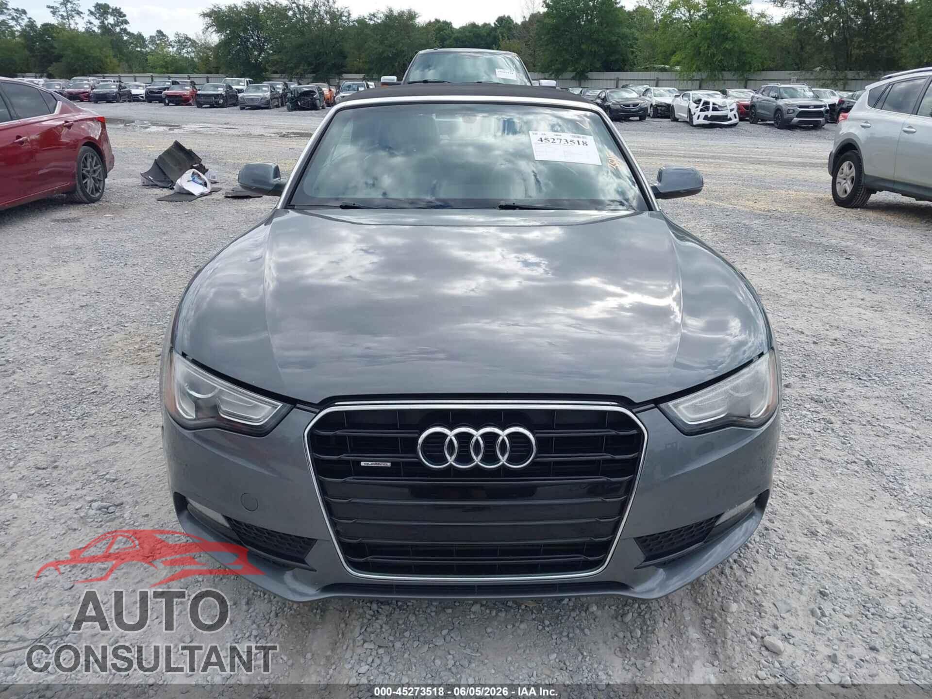 AUDI A5 2013 - WAUCFAFH9DN004715