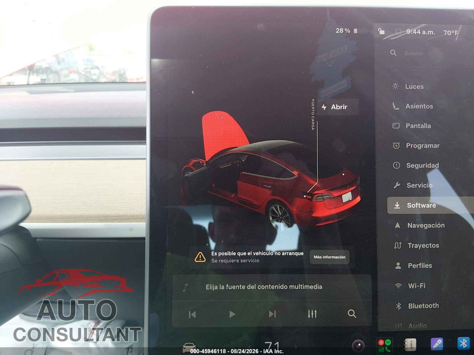 TESLA MODEL 3 2018 - 5YJ3E1EA2JF049077