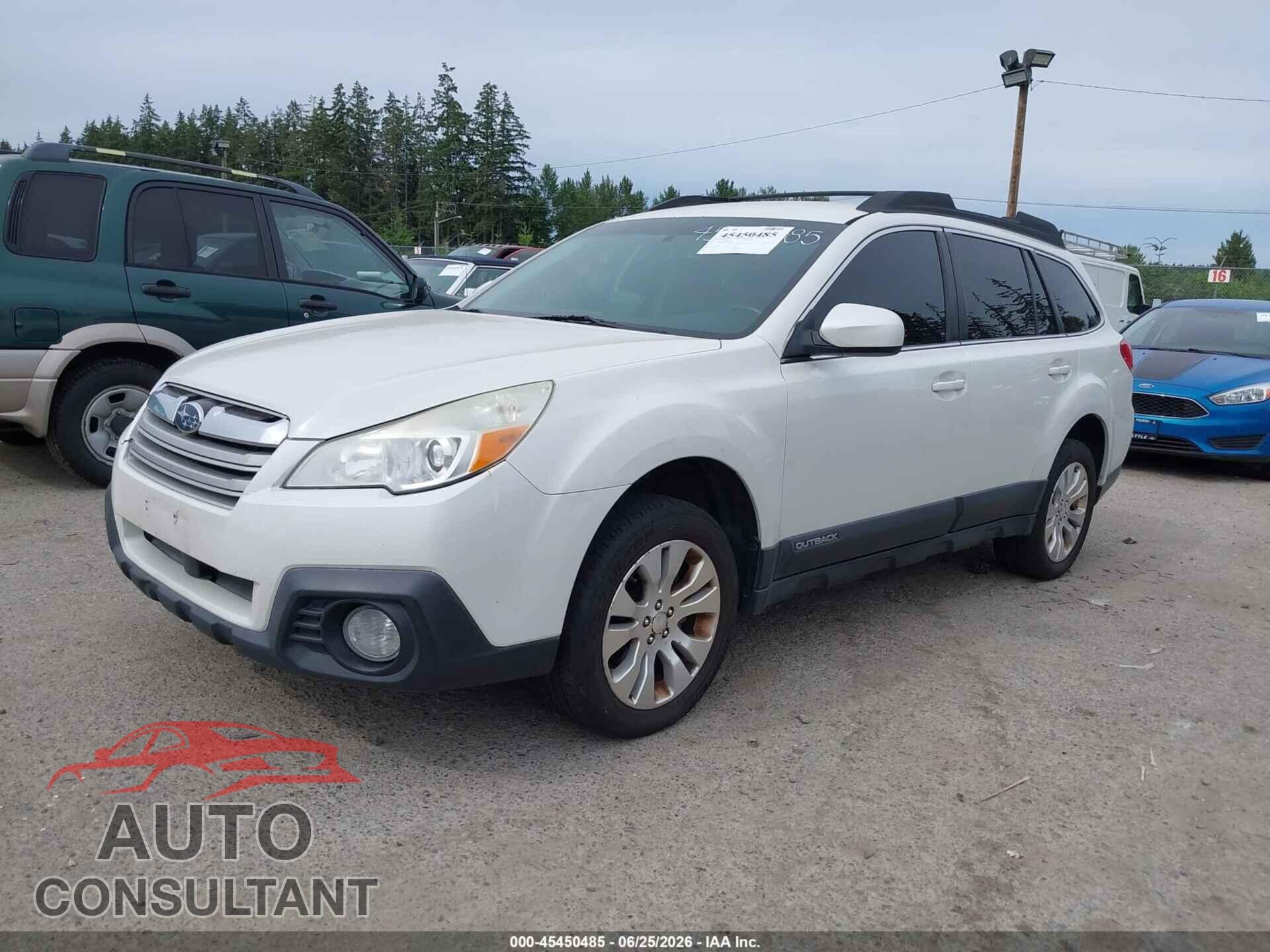 SUBARU OUTBACK 2014 - 4S4BRBCC6E3253633