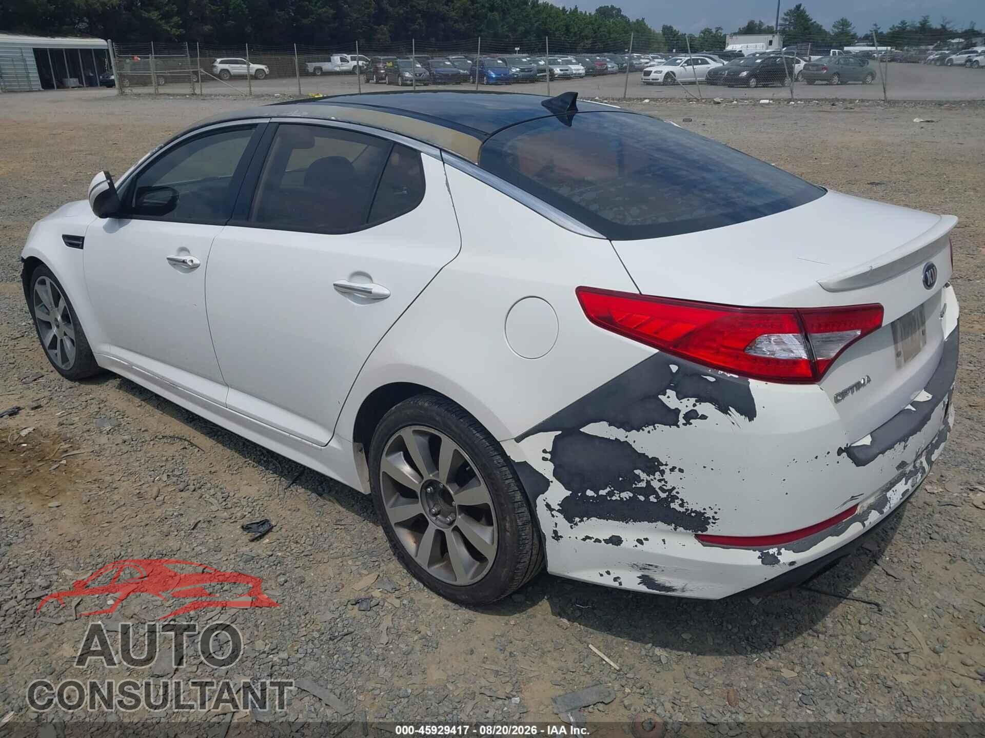 KIA OPTIMA 2013 - 5XXGR4A61DG130310
