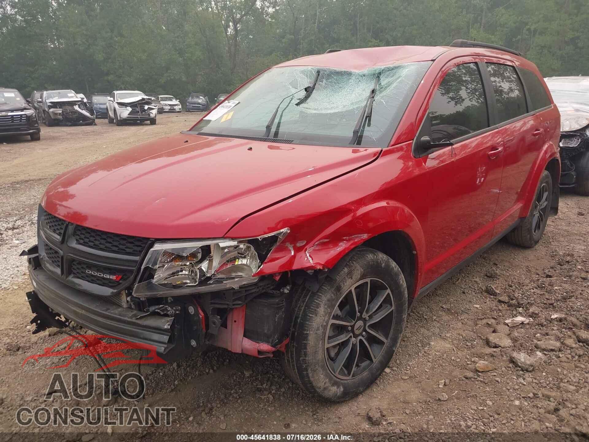 DODGE JOURNEY 2018 - 3C4PDCAB3JT520475