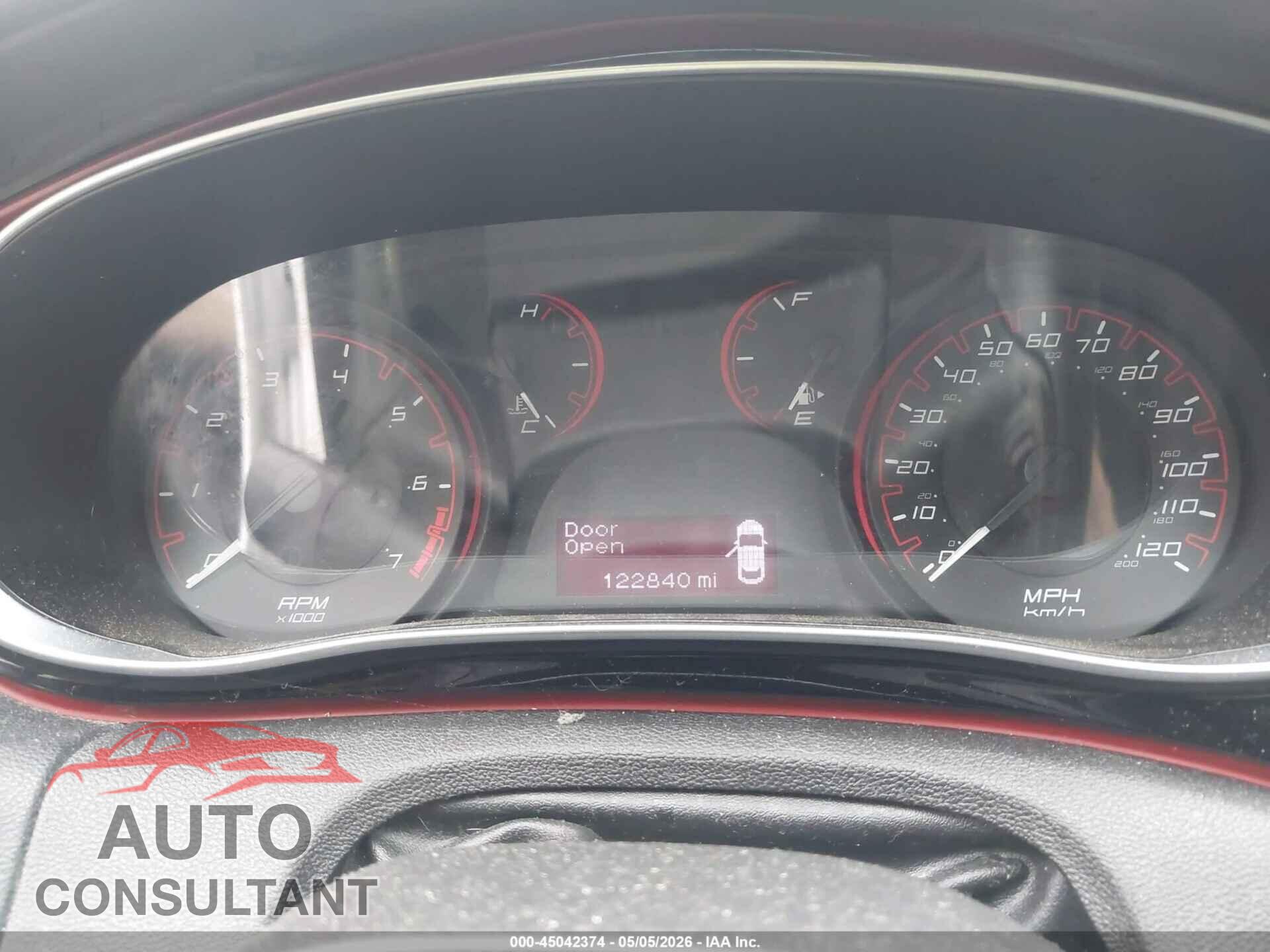 DODGE DART 2016 - 1C3CDFAA1GD533686