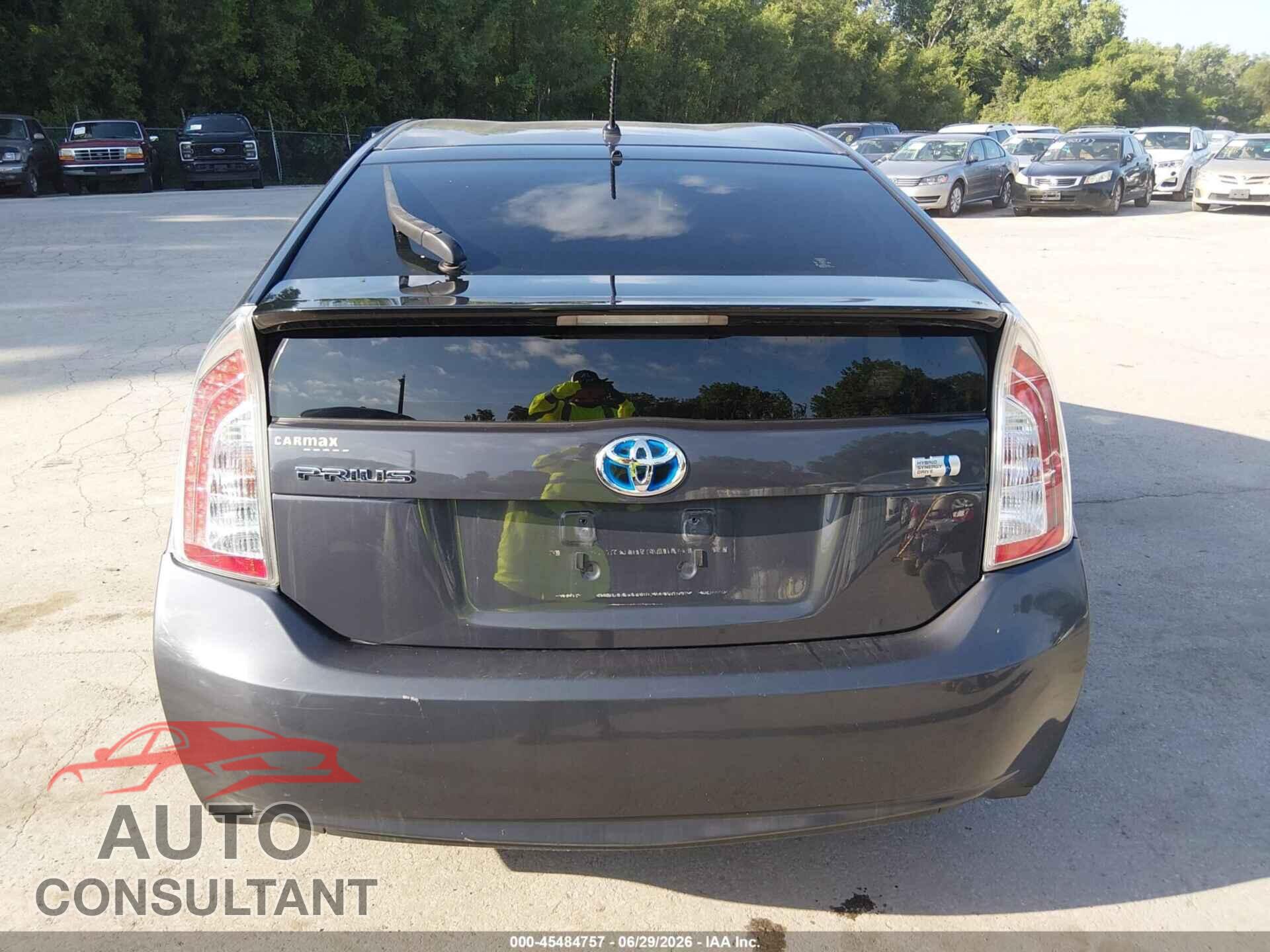 TOYOTA PRIUS 2014 - JTDKN3DU0E1754316