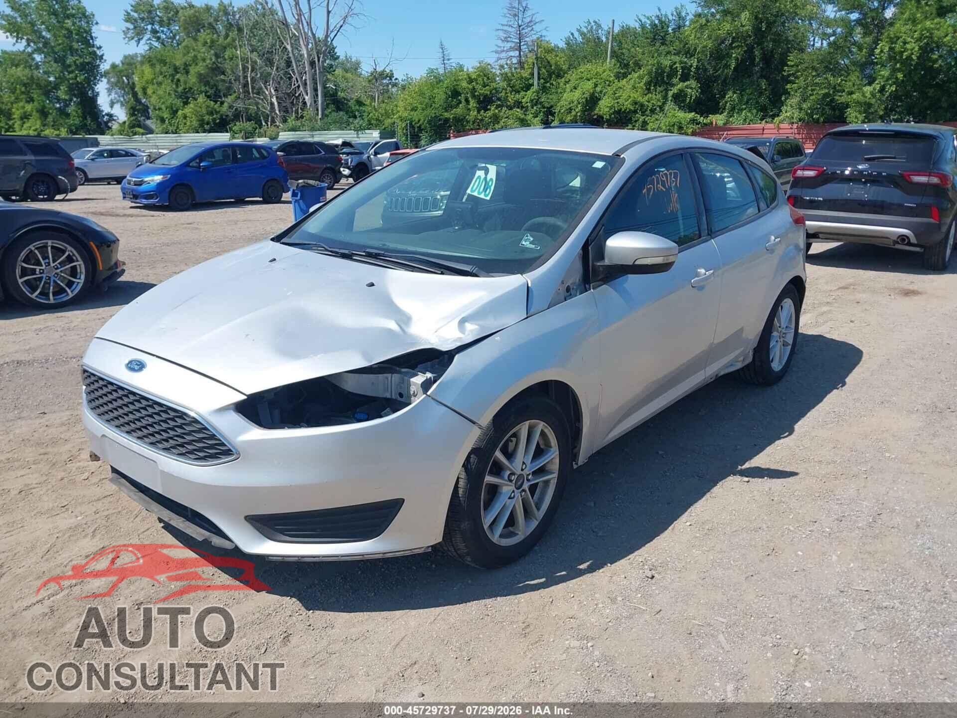 FORD FOCUS 2015 - 1FADP3K26FL277200
