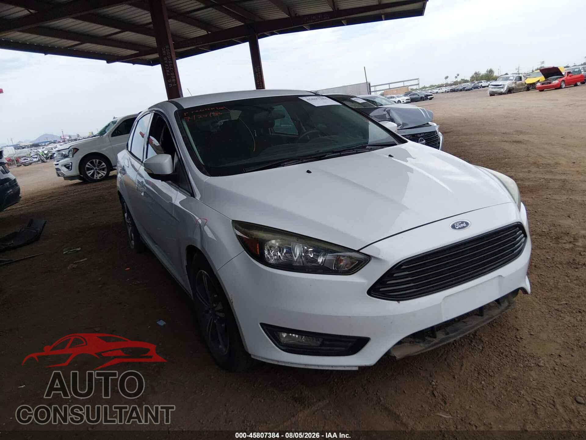 FORD FOCUS 2016 - 1FADP3FE3GL258562